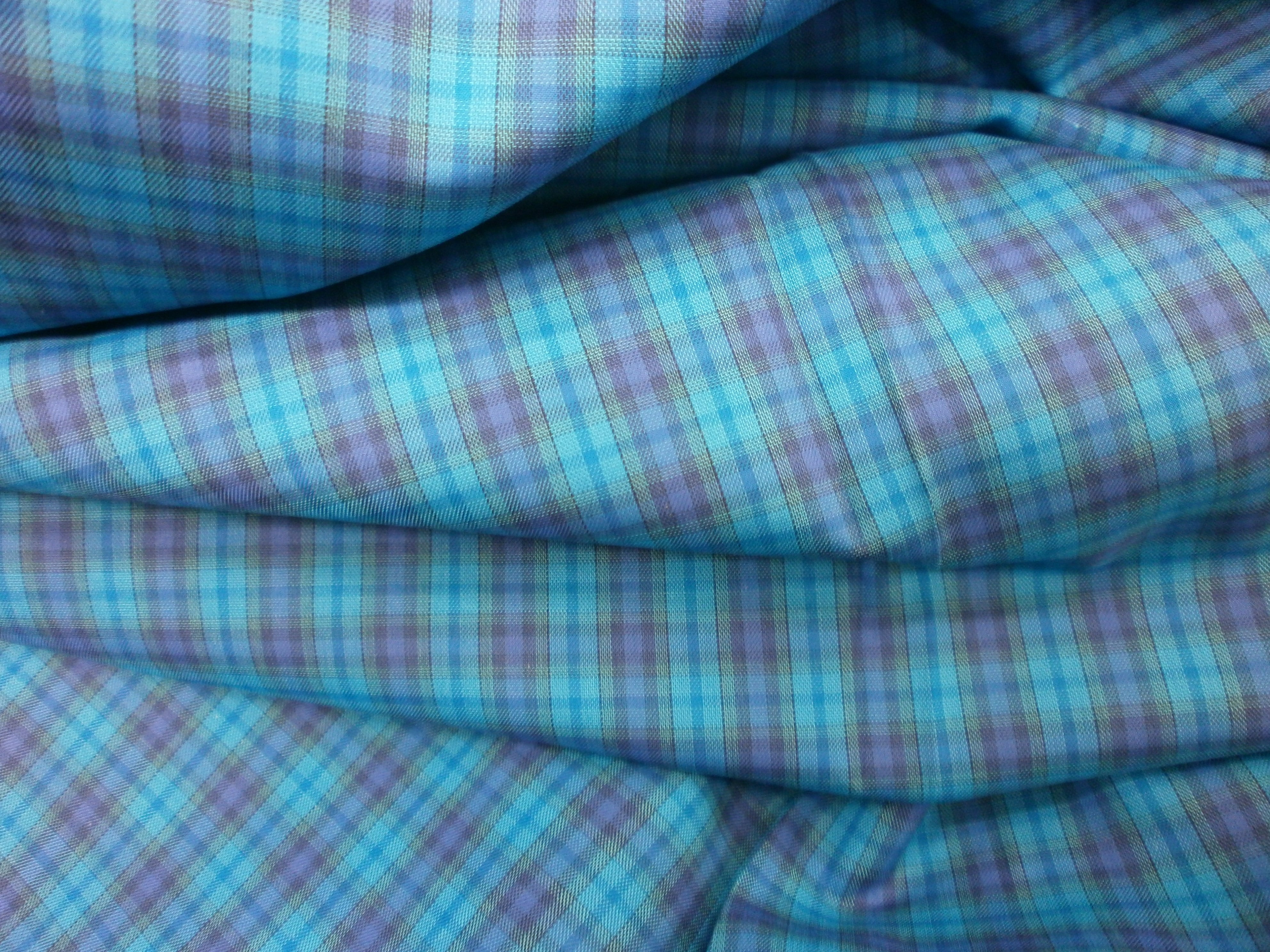 Multicolour Check Cotton Shirting