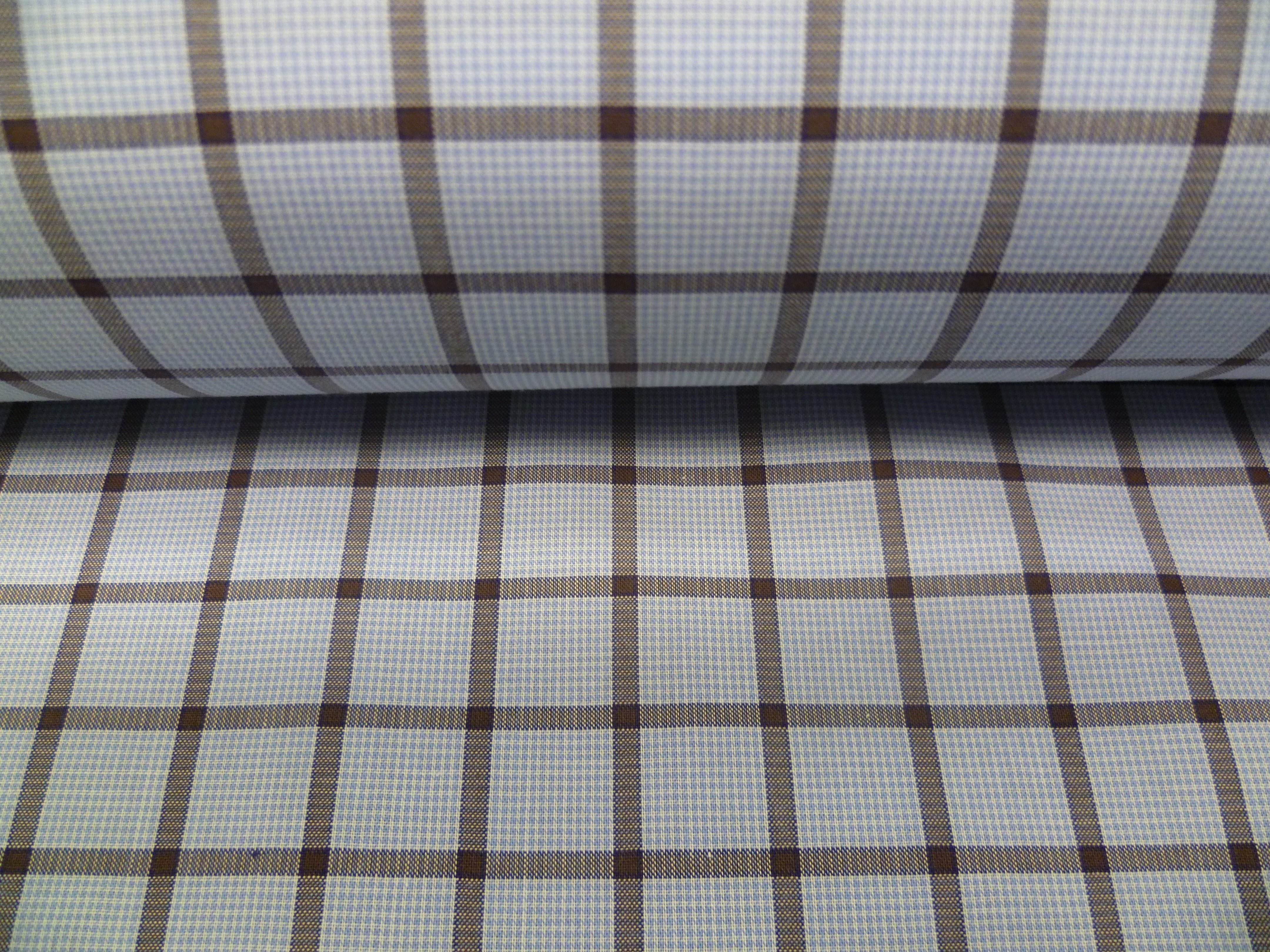 Multicolour Check Cotton Shirting