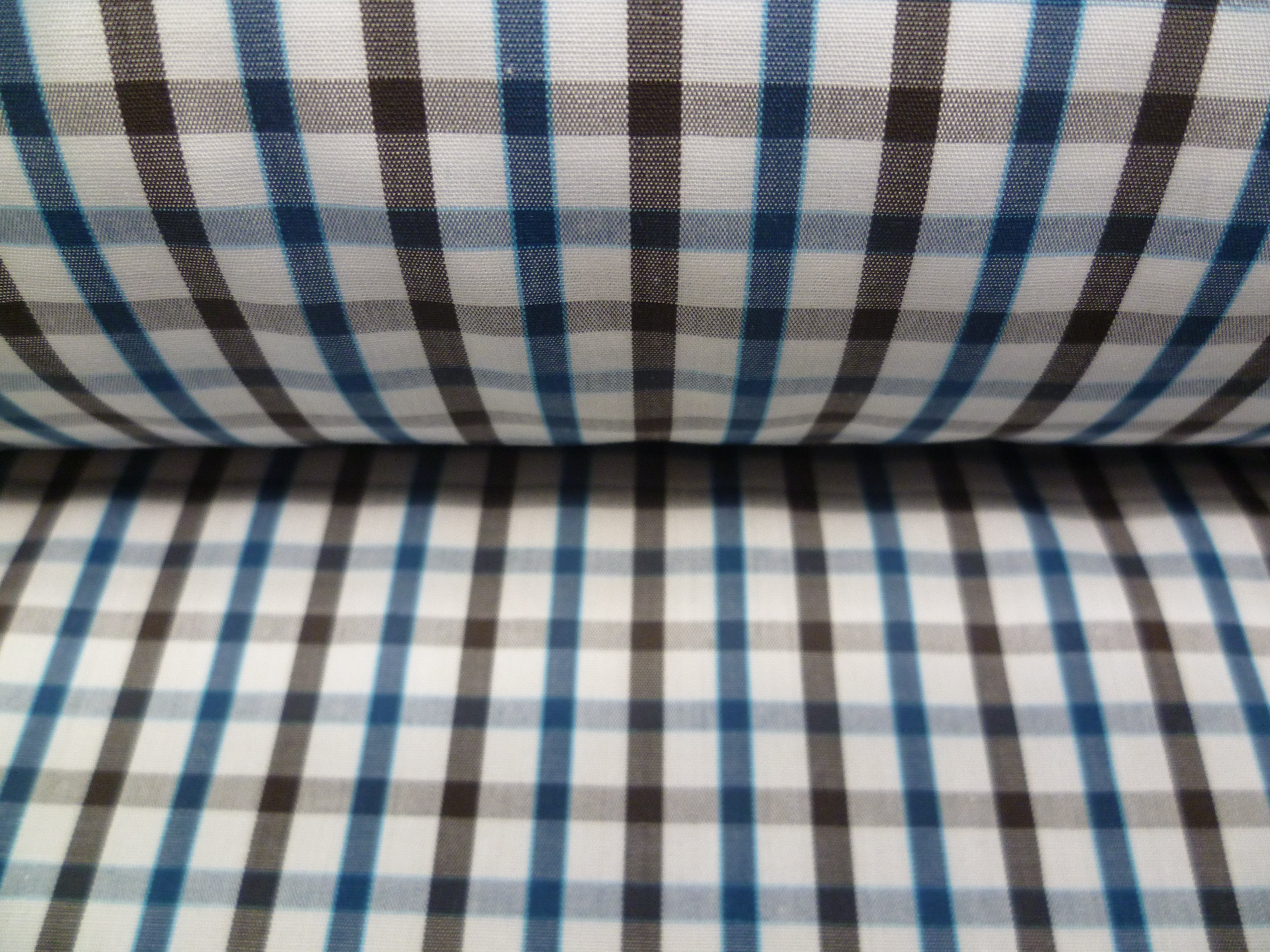 Multicolour Check Cotton Shirting