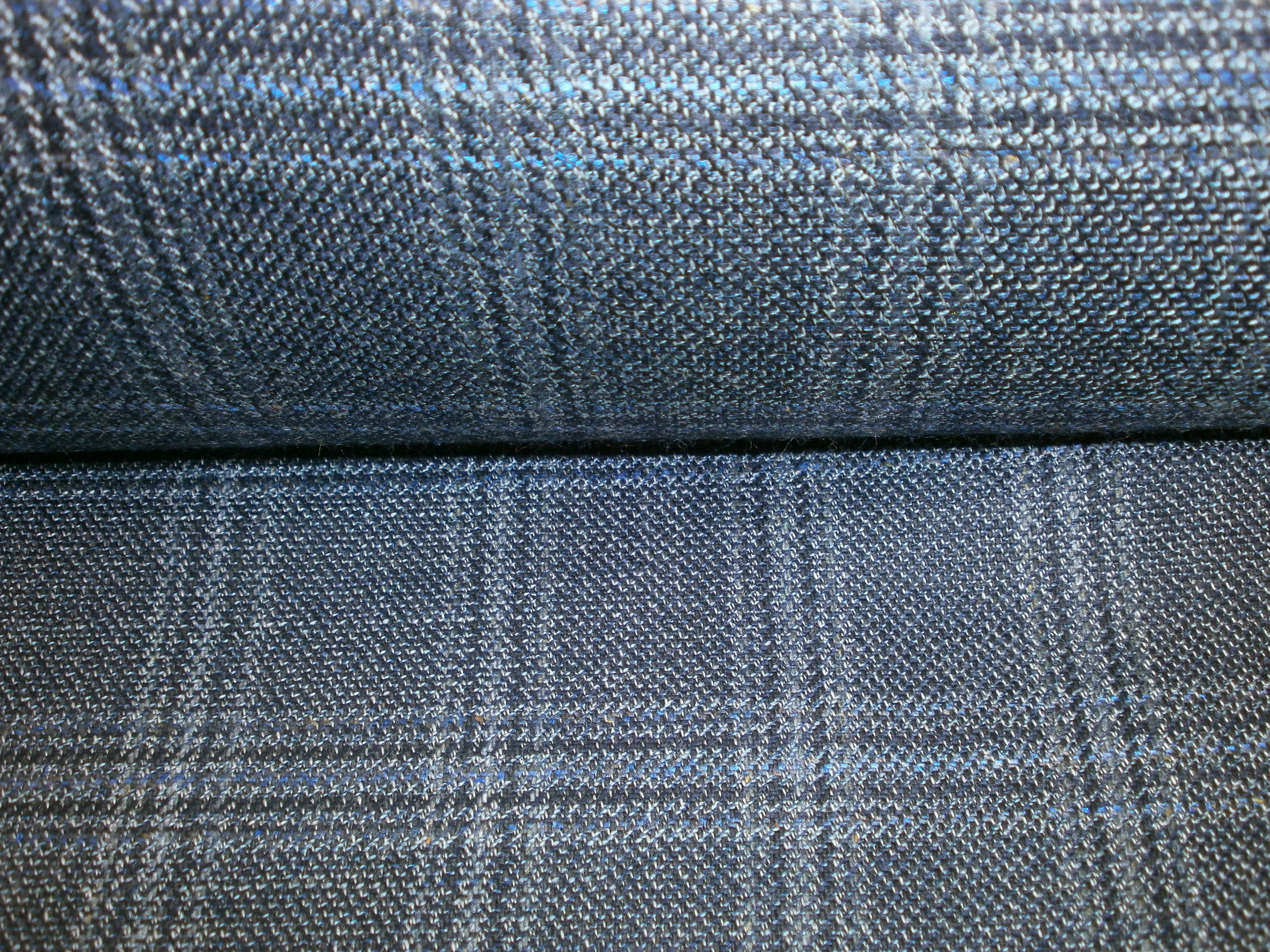 Multicolour Check Silk Wool Blazer Suiting