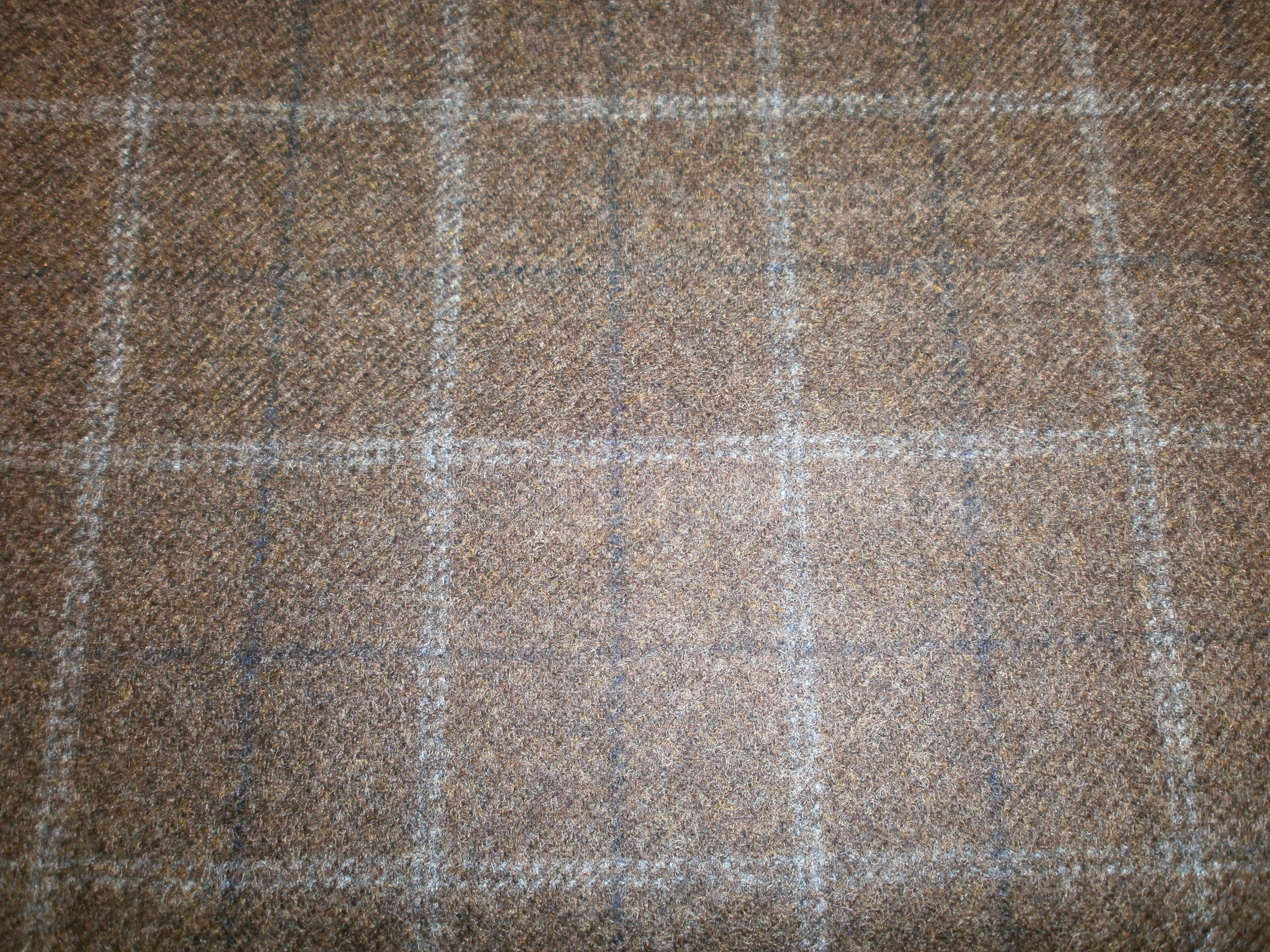 Multicolour Check Wool Blazer Coating