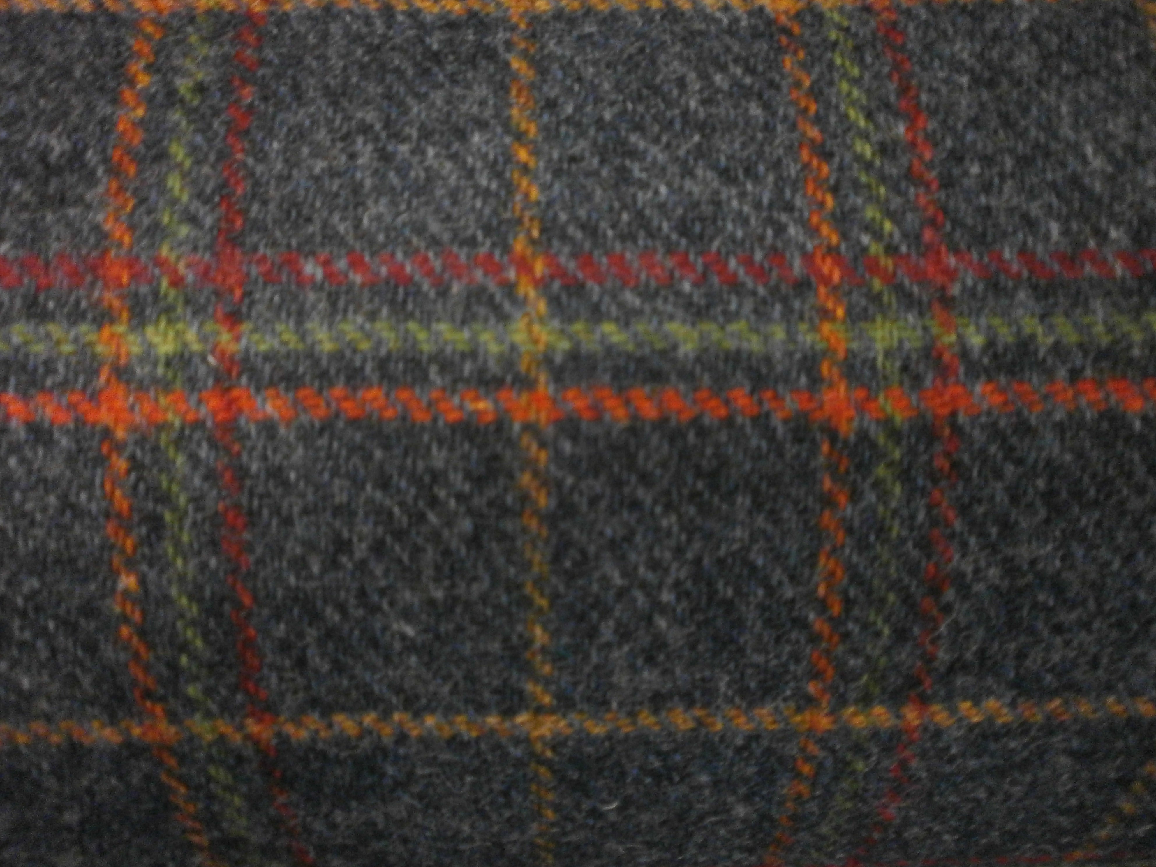 Multicolour Check Wool Blazer Coating