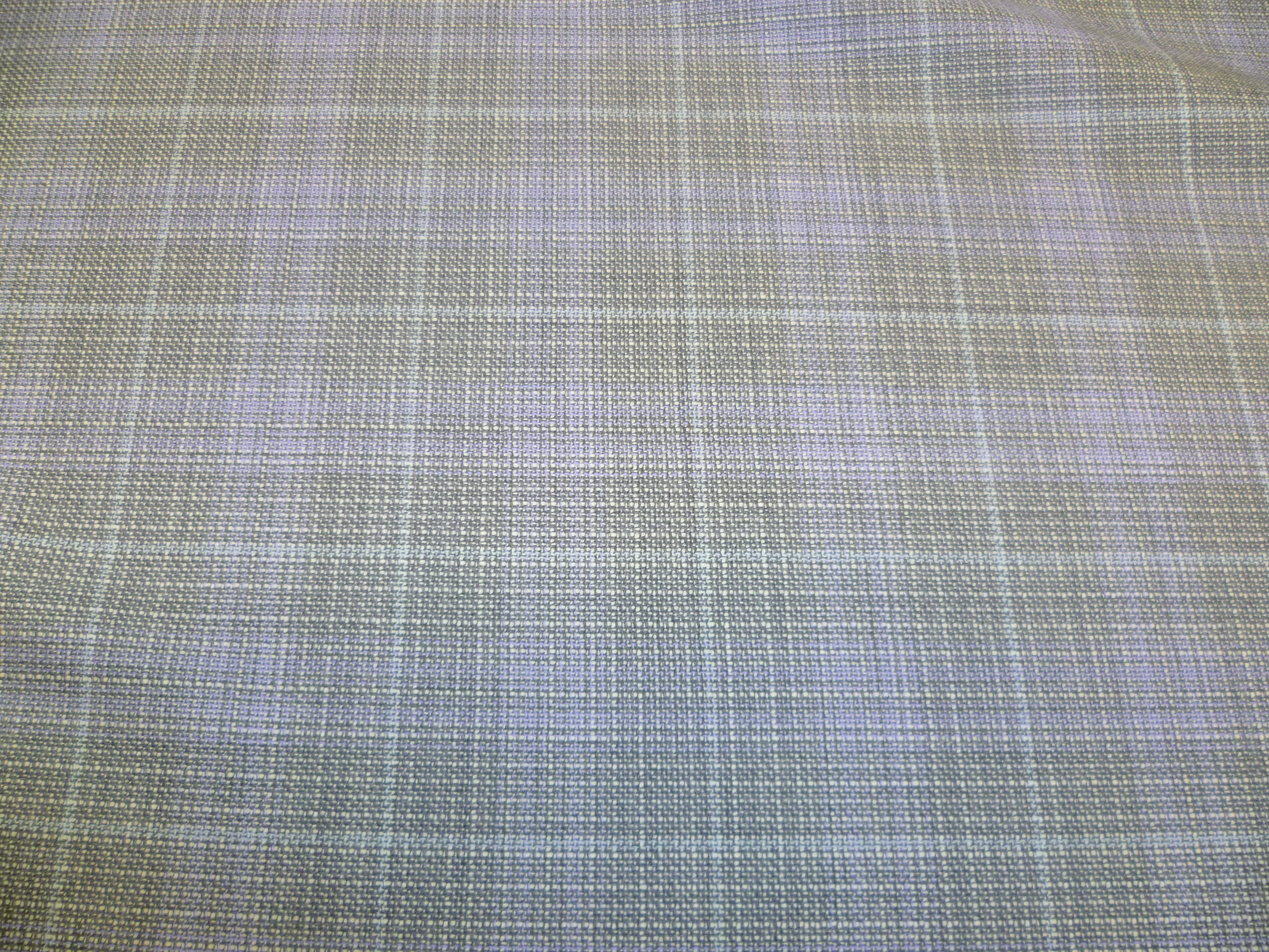 Multicolour Check Wool Blazer Suiting