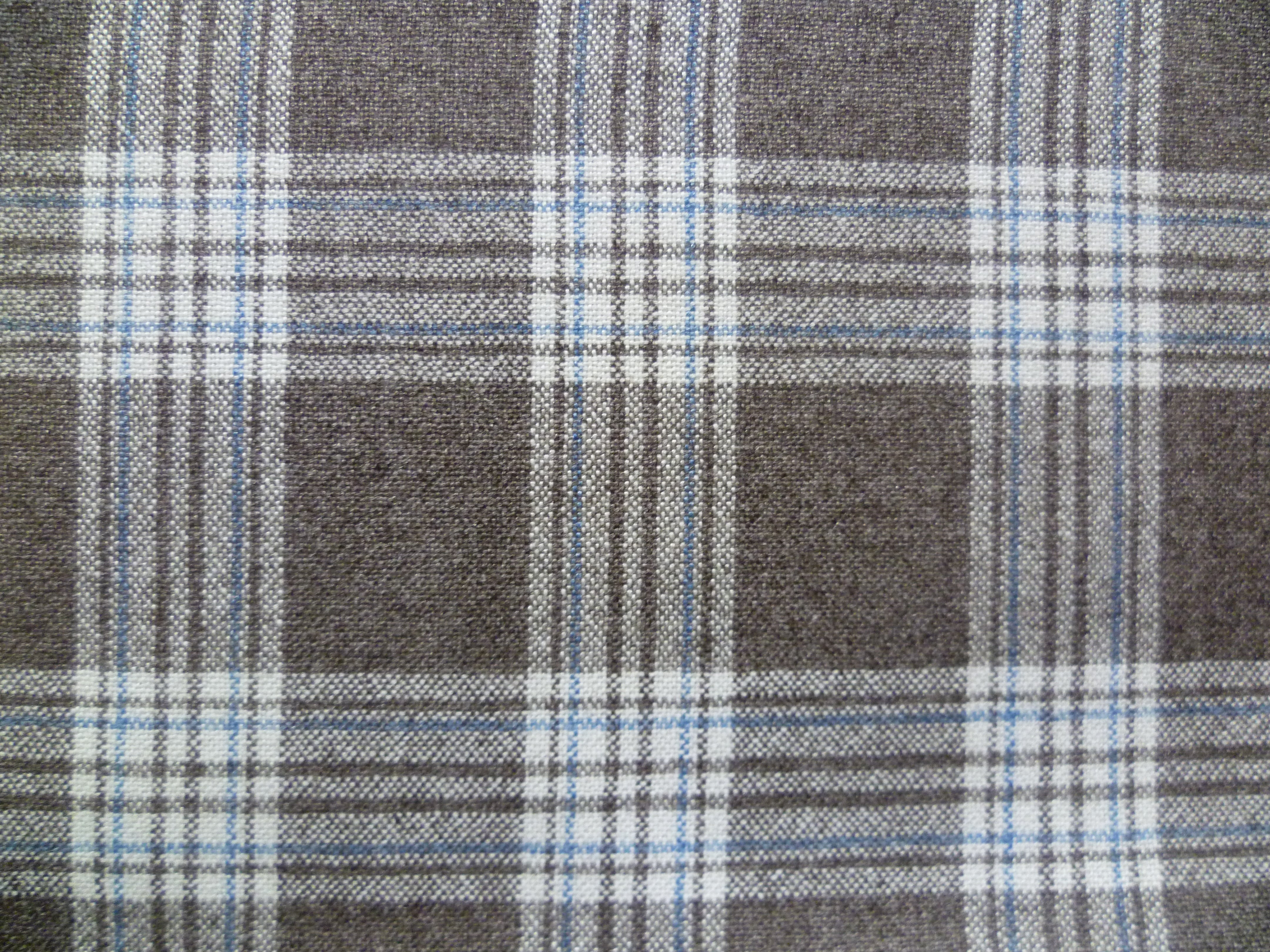 Multicolour Check Worsted Wool Blazer Suiting