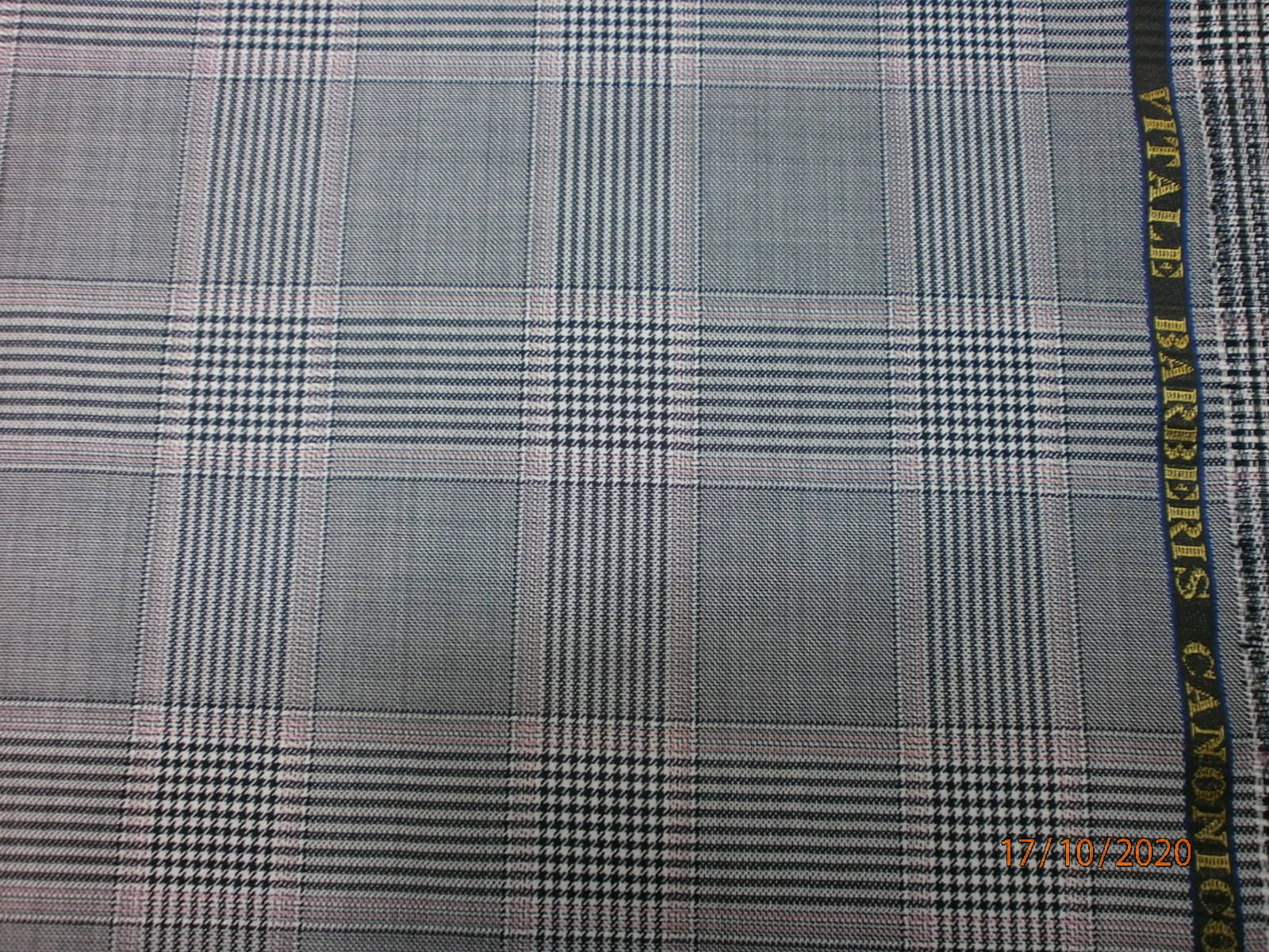 Multicolour Check Wool Blazer Suiting