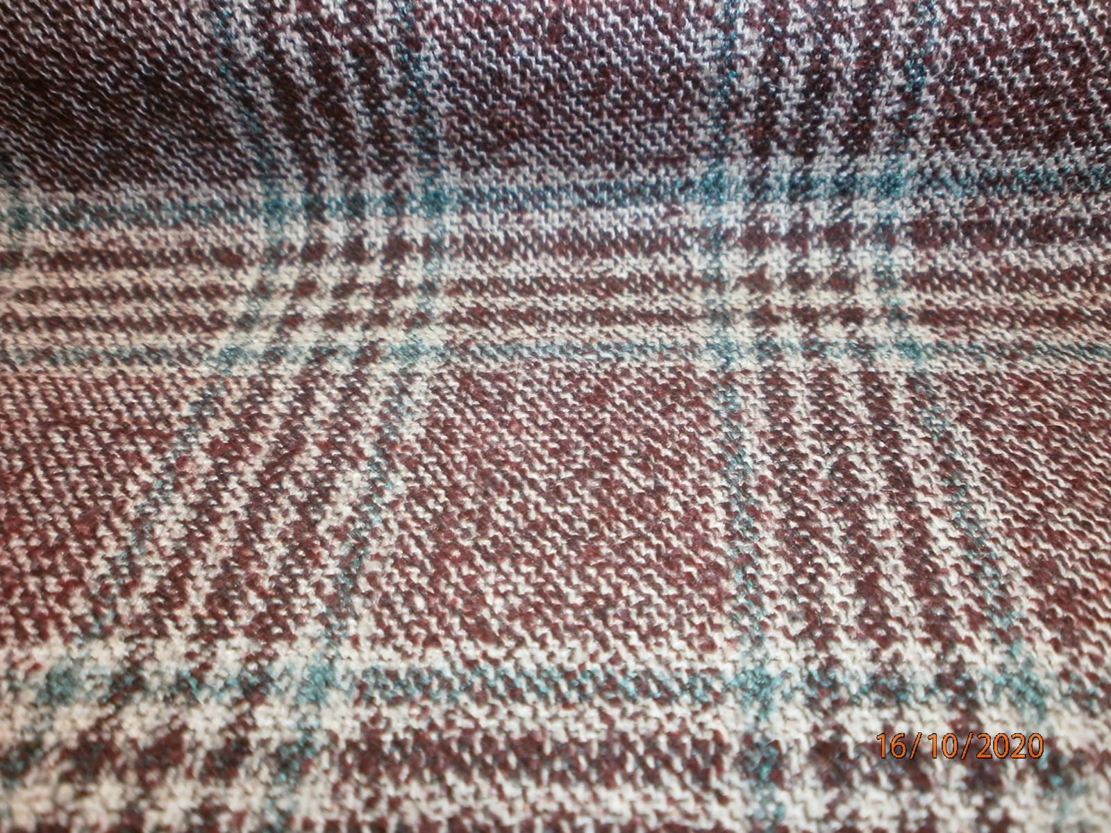 Multicolour Check Wool Blazer Suiting