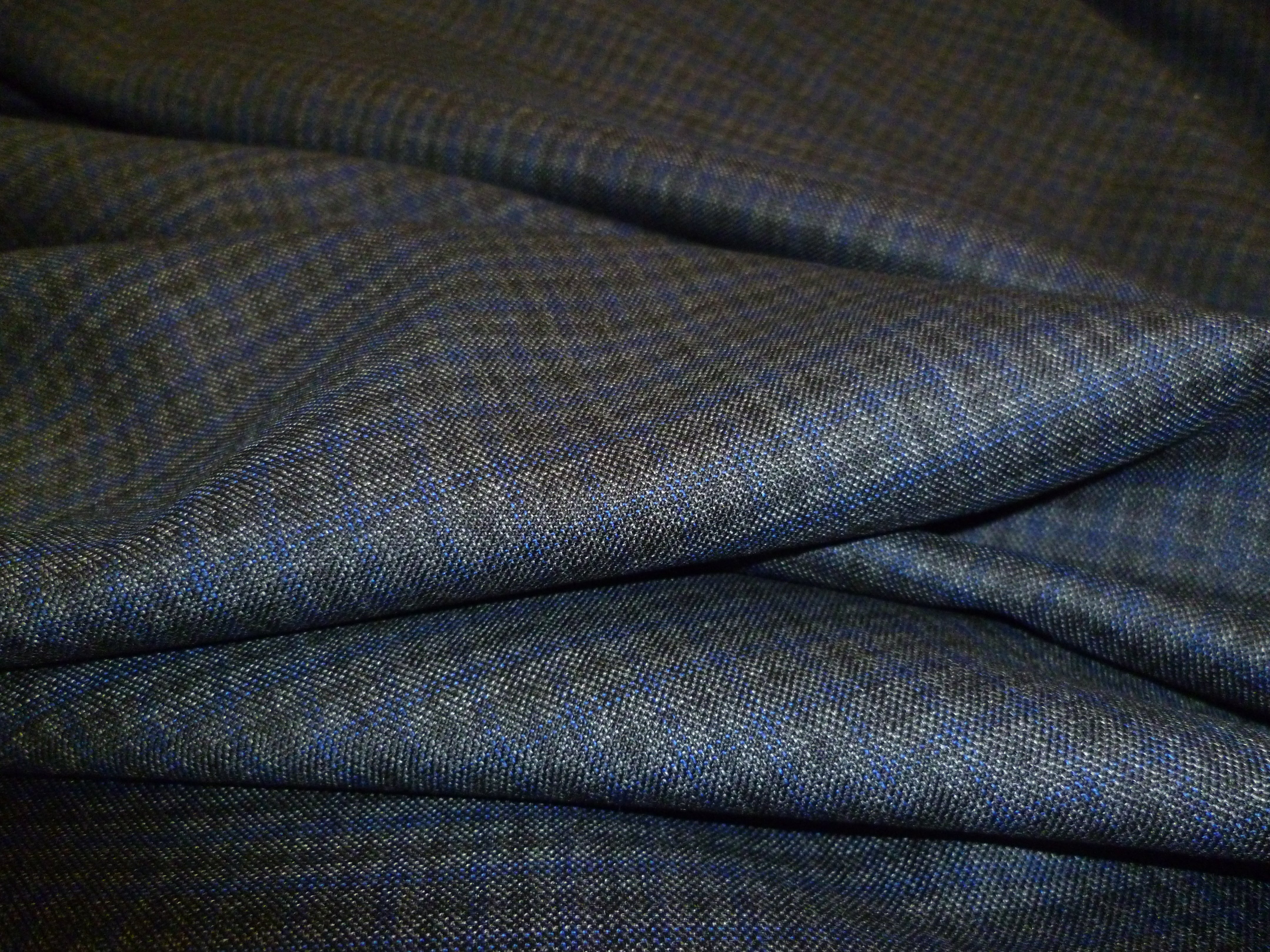 Multicolour Check Wool Blazer Suiting
