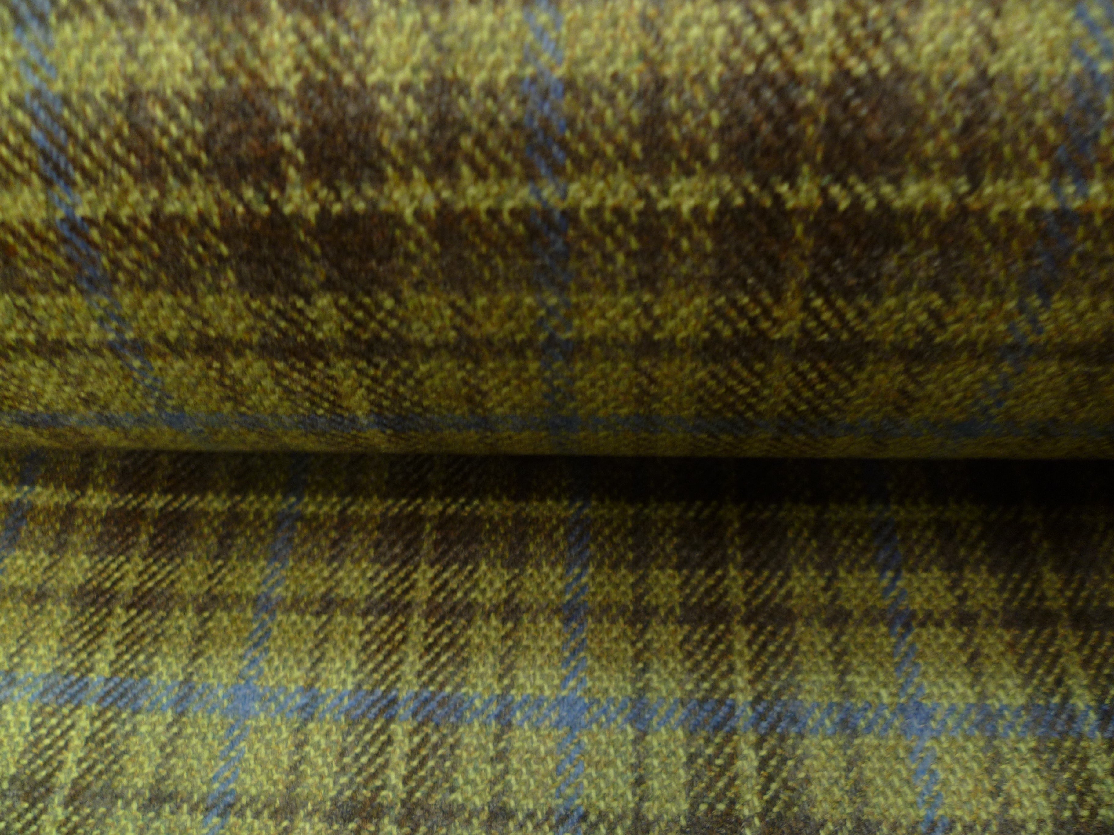 Multicolour Check Wool Cashmere Blazer