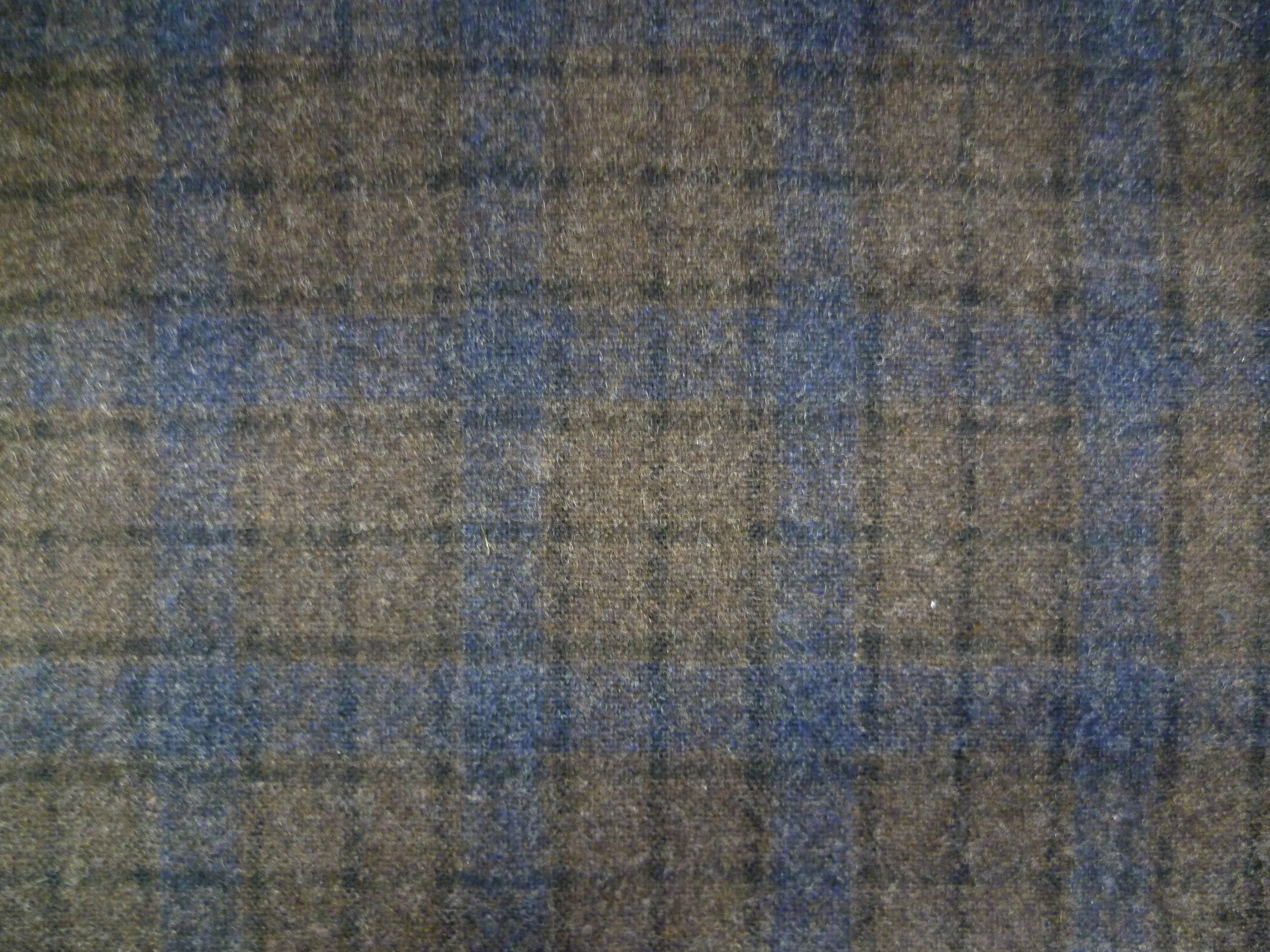 Multicolour Check Wool Cashmere Blazer