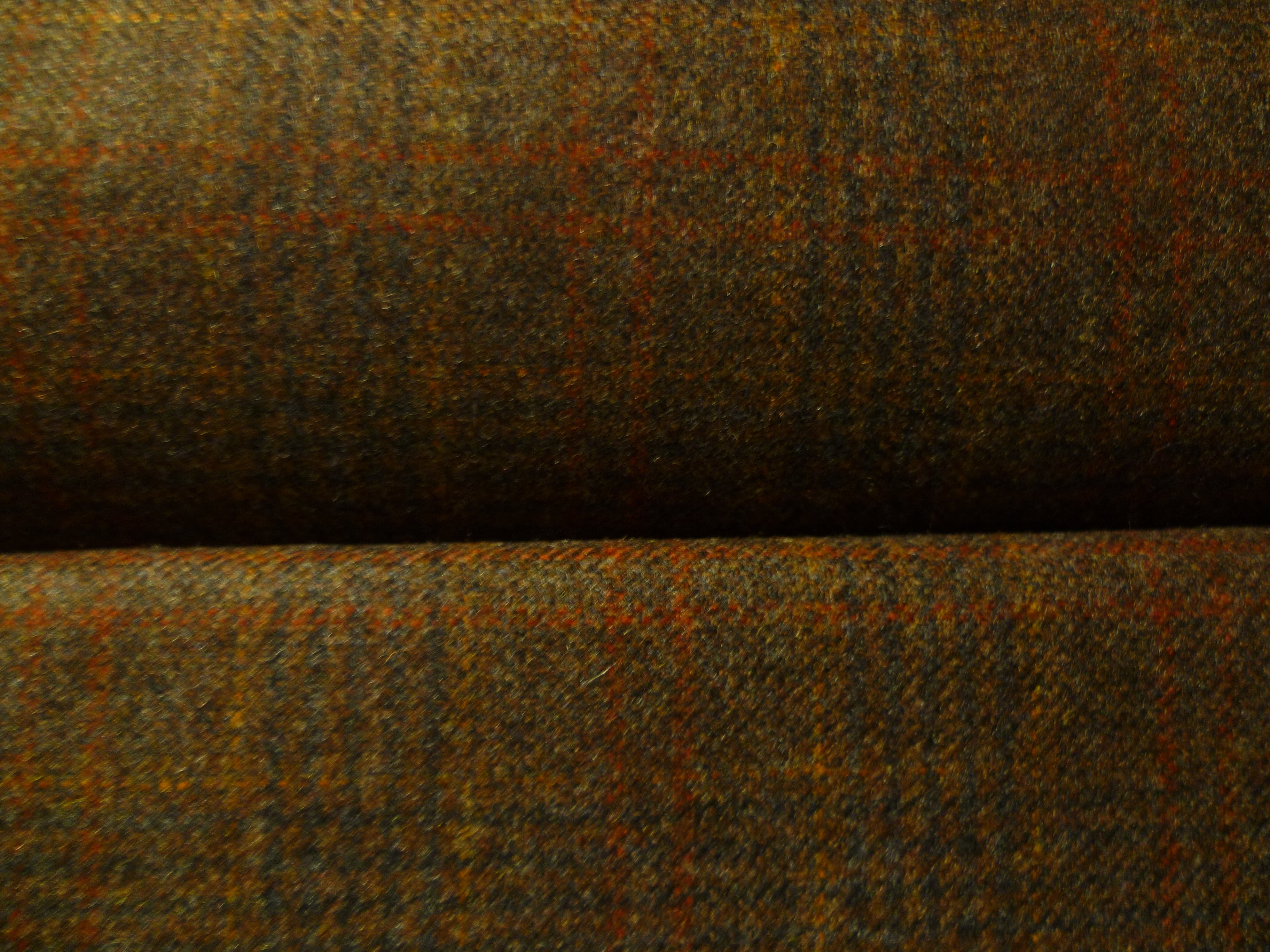 Multicolour Check Worsted Wool Blazer
