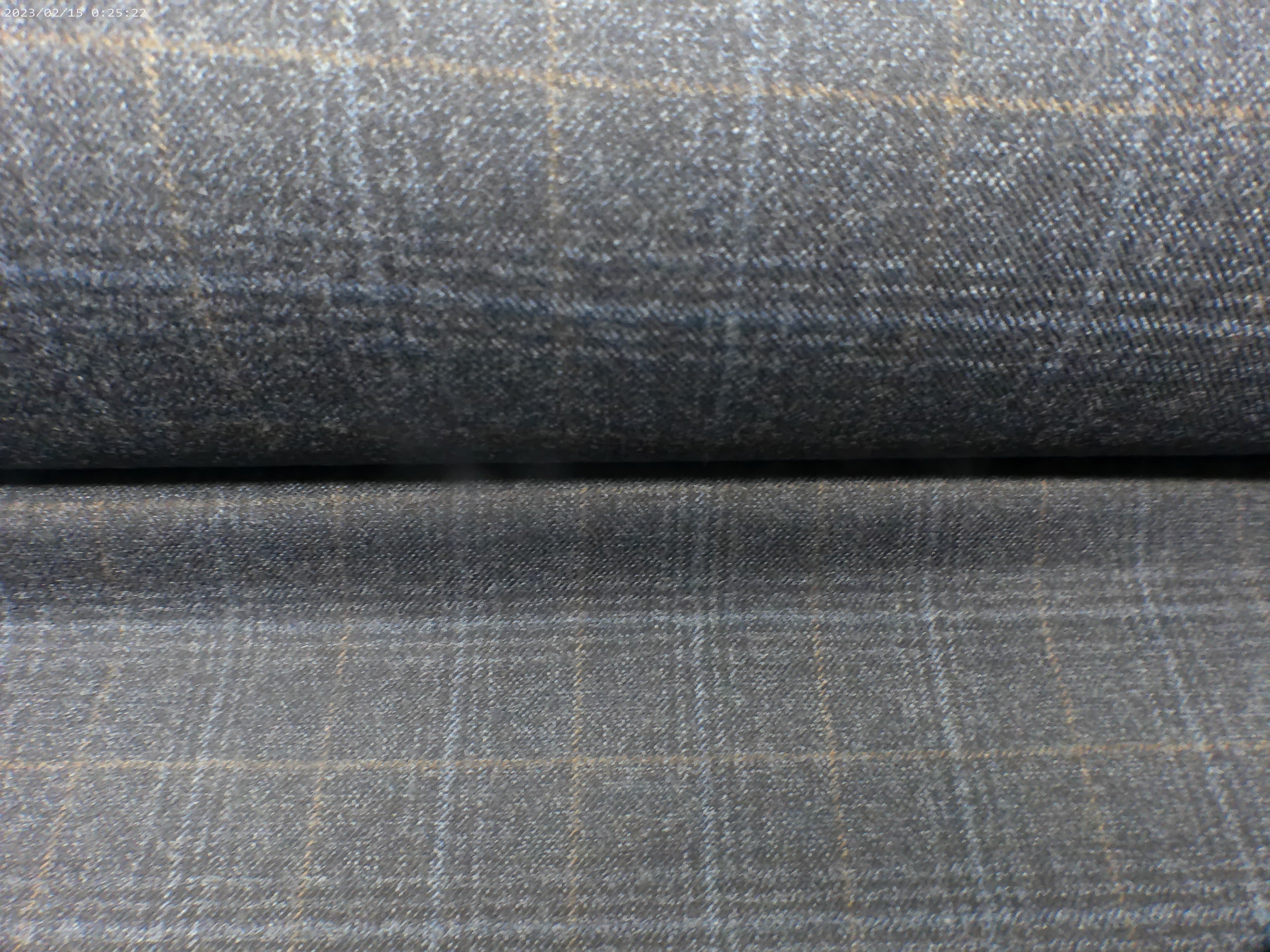 Multicolour Check Worsted Wool BlazerSuiting