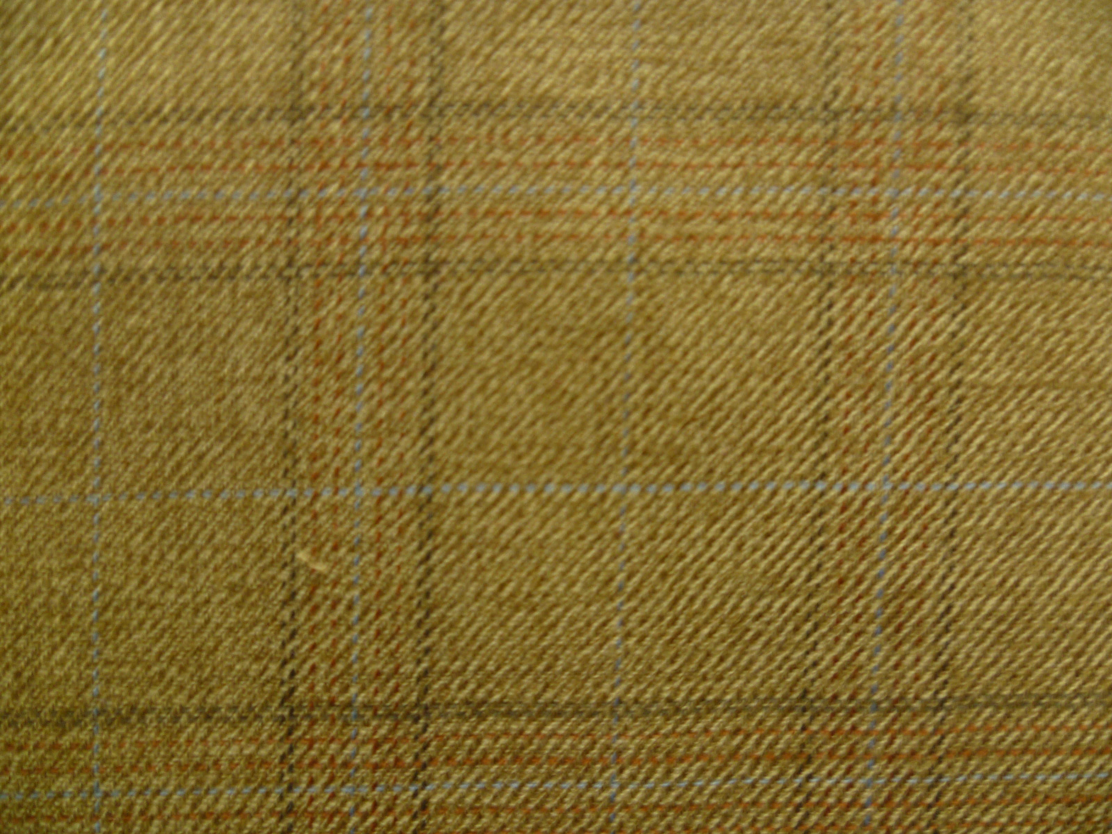 Multicolour Check Worsted Wool Blazer Suiting