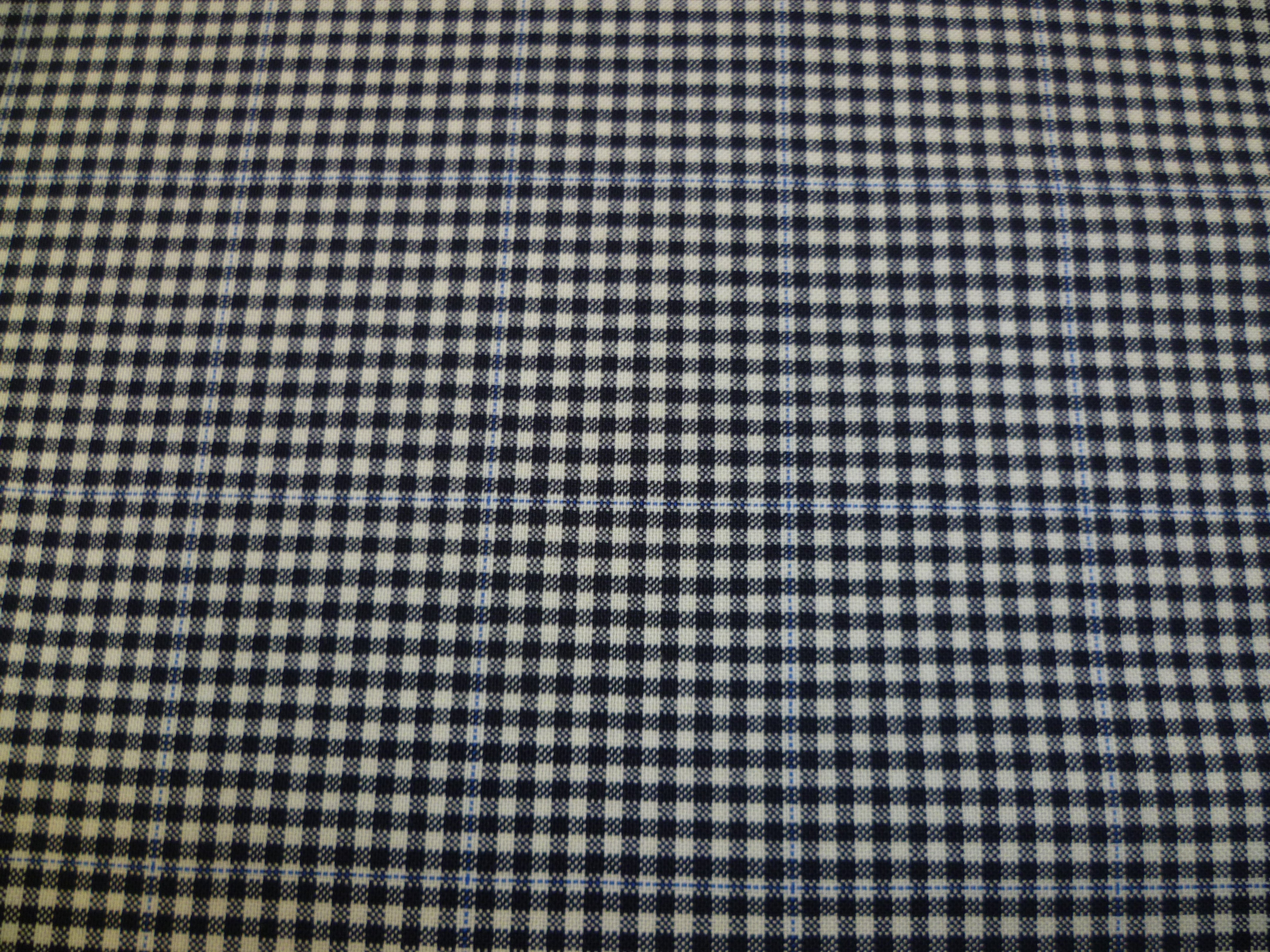 Multicolour Check Worsted Wool Blazer Suiting