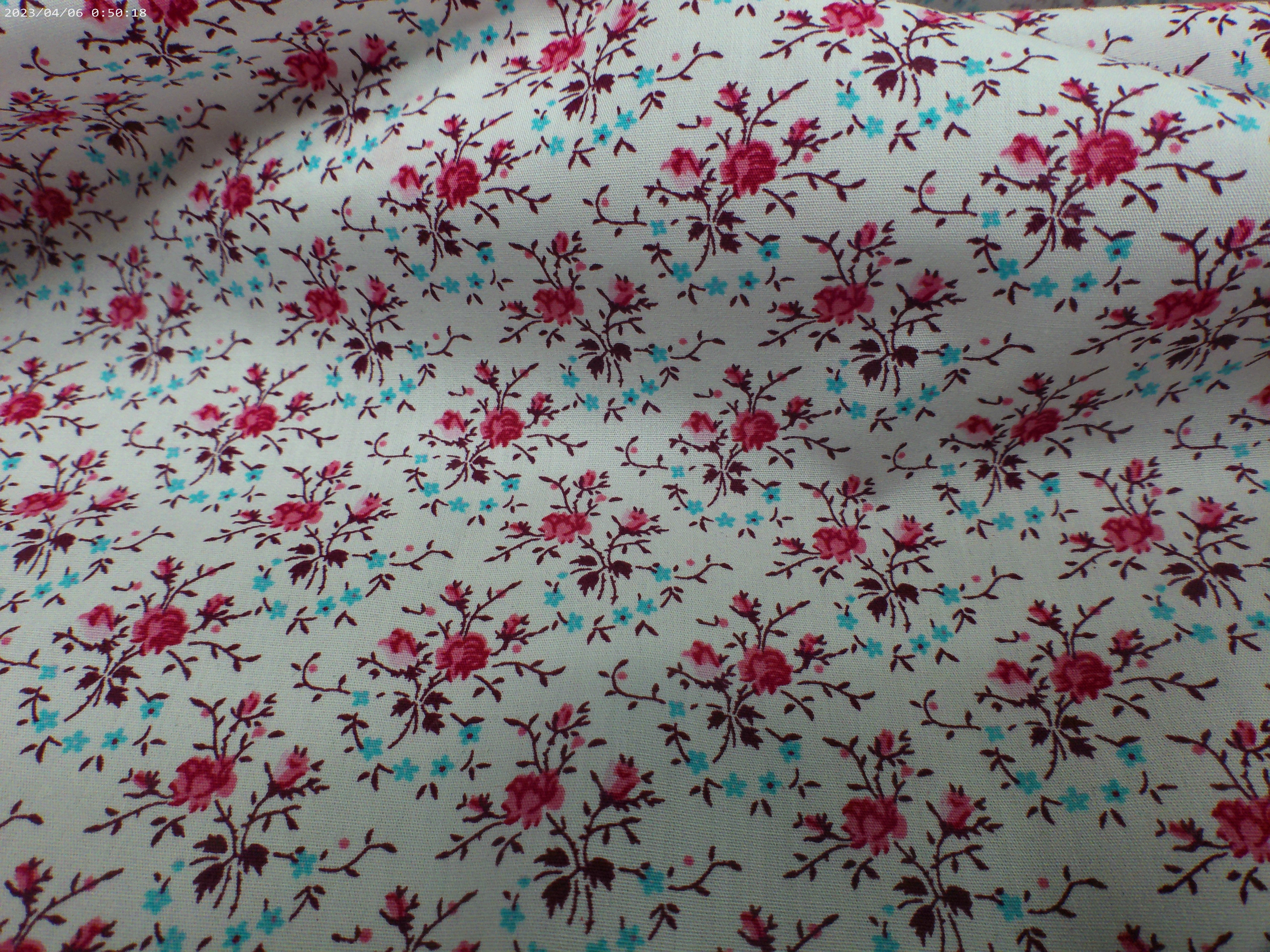 Multicolour Floral Cotton Shirting