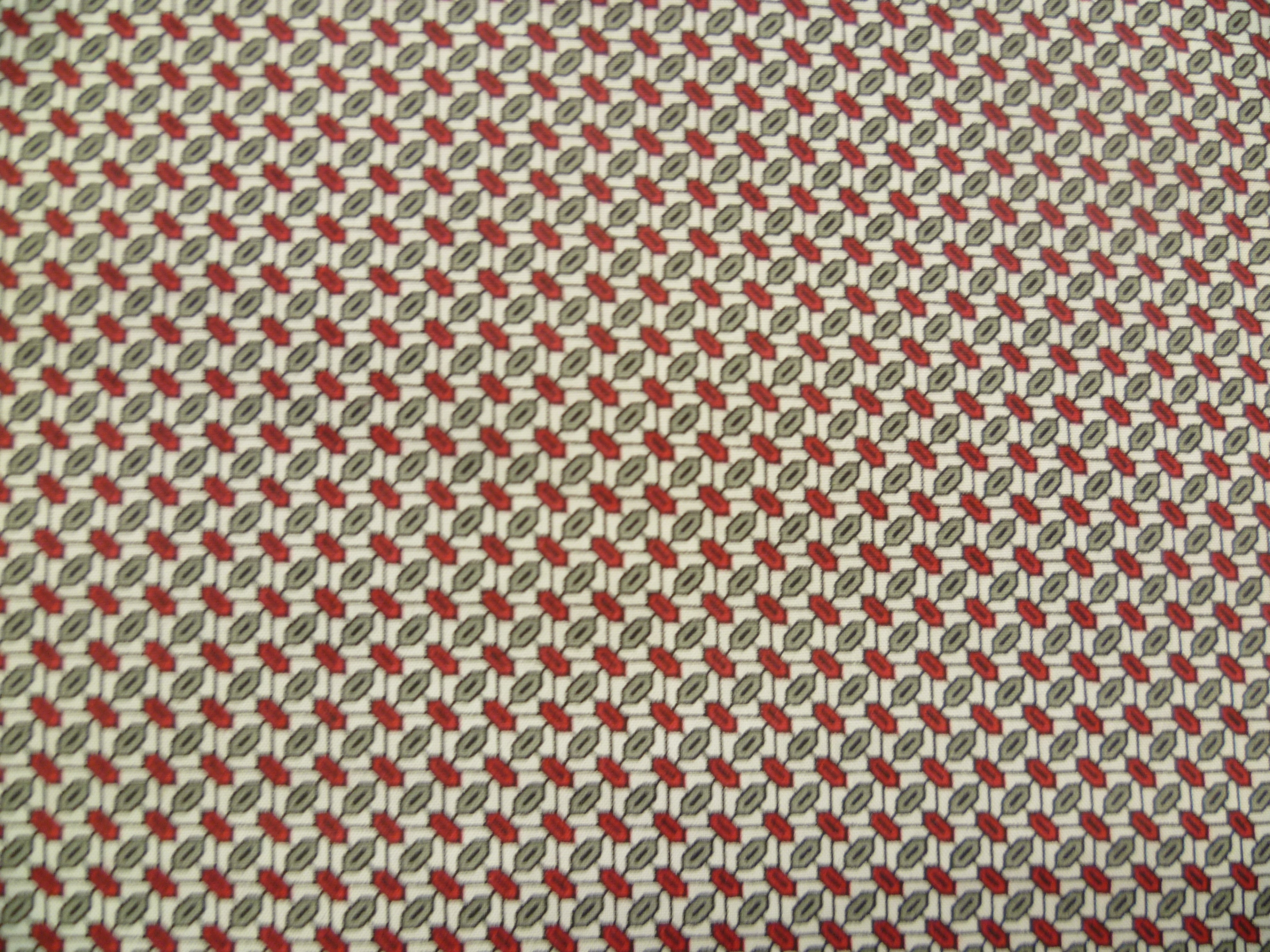 Multicolour Geometric Cotton Shirting