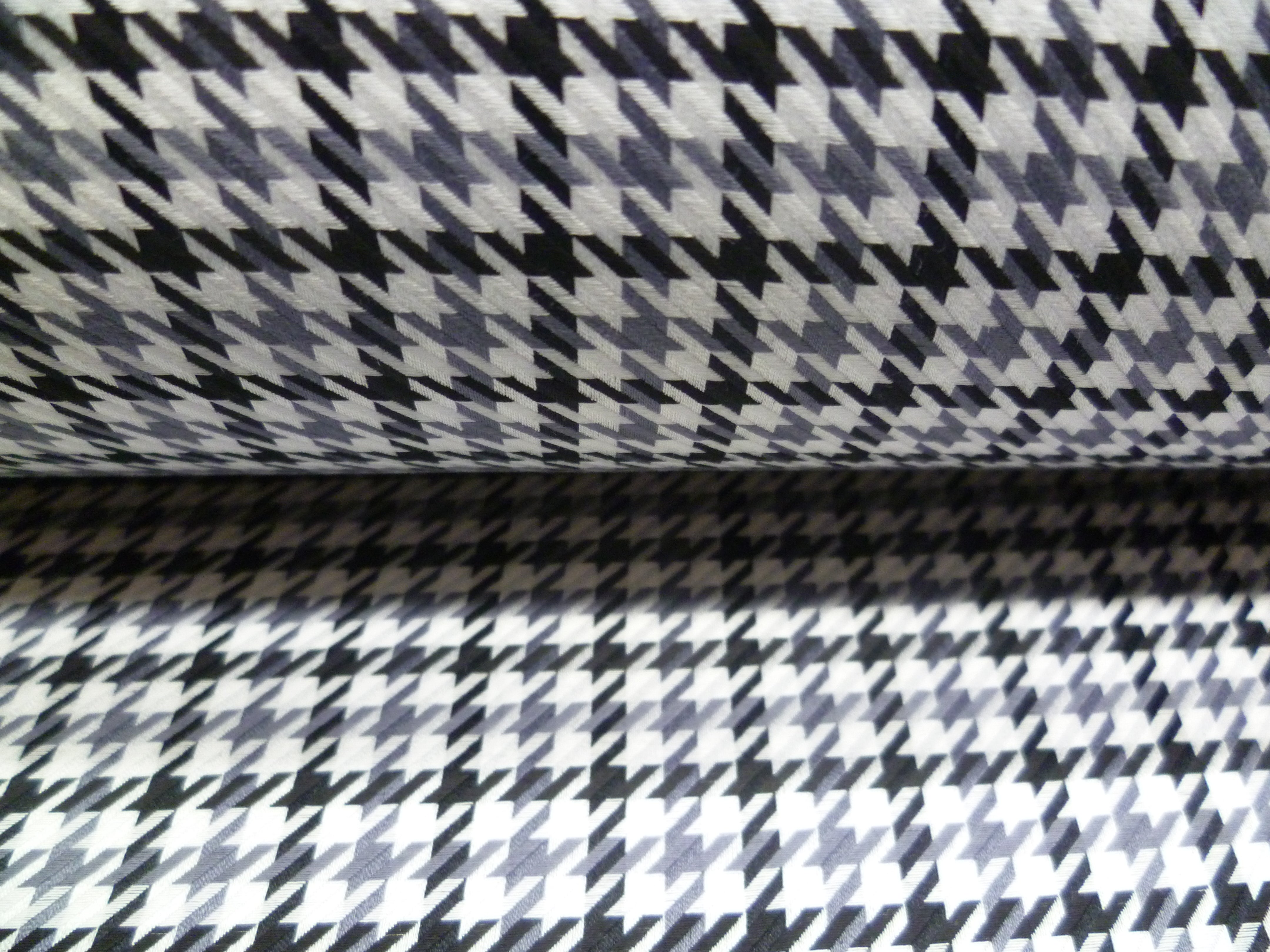 Multicolour  Houndstooth Cotton Dresses Shirting