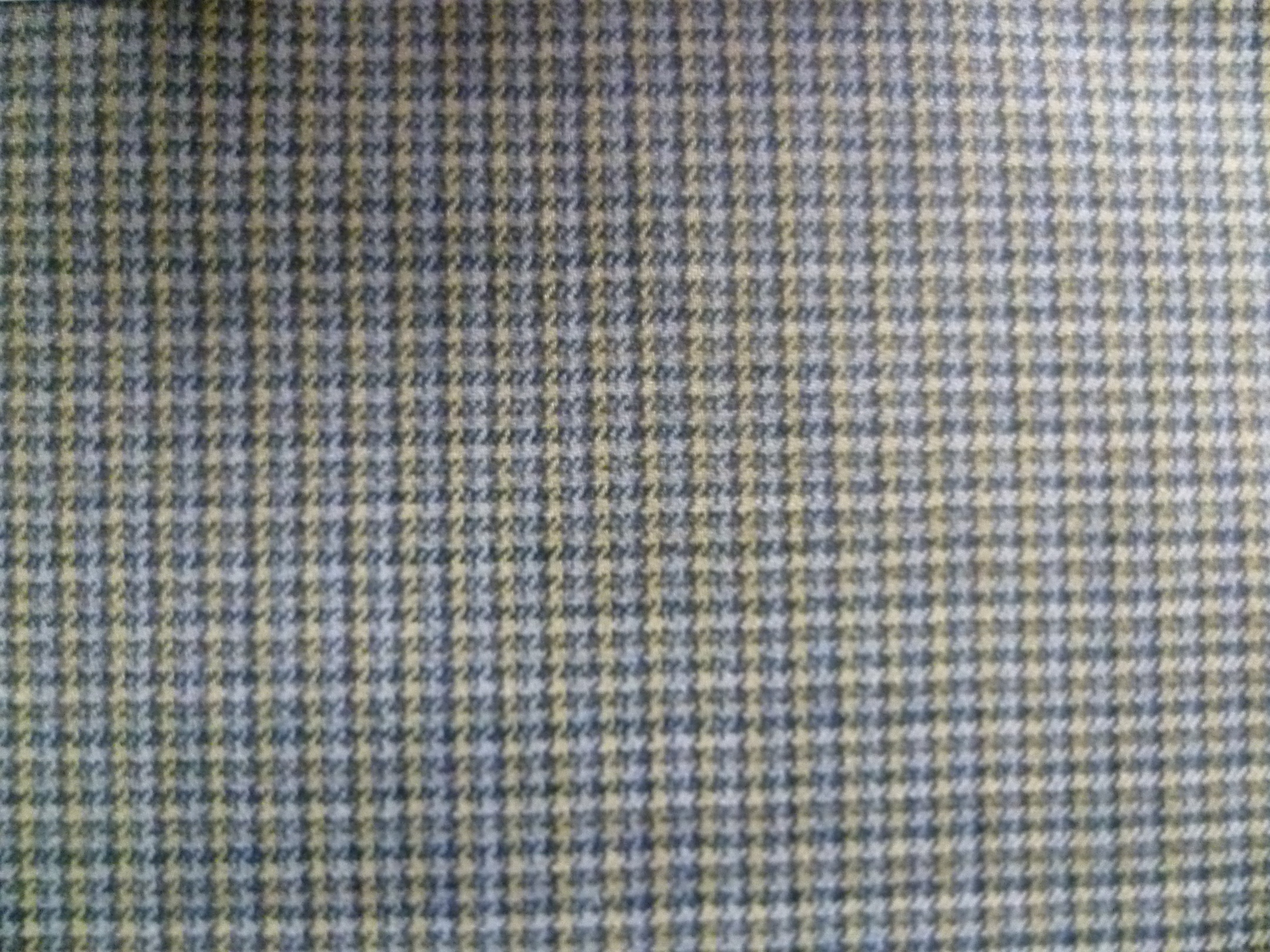 Multicolour Houndstooth Silk Wool Blazer Suiting