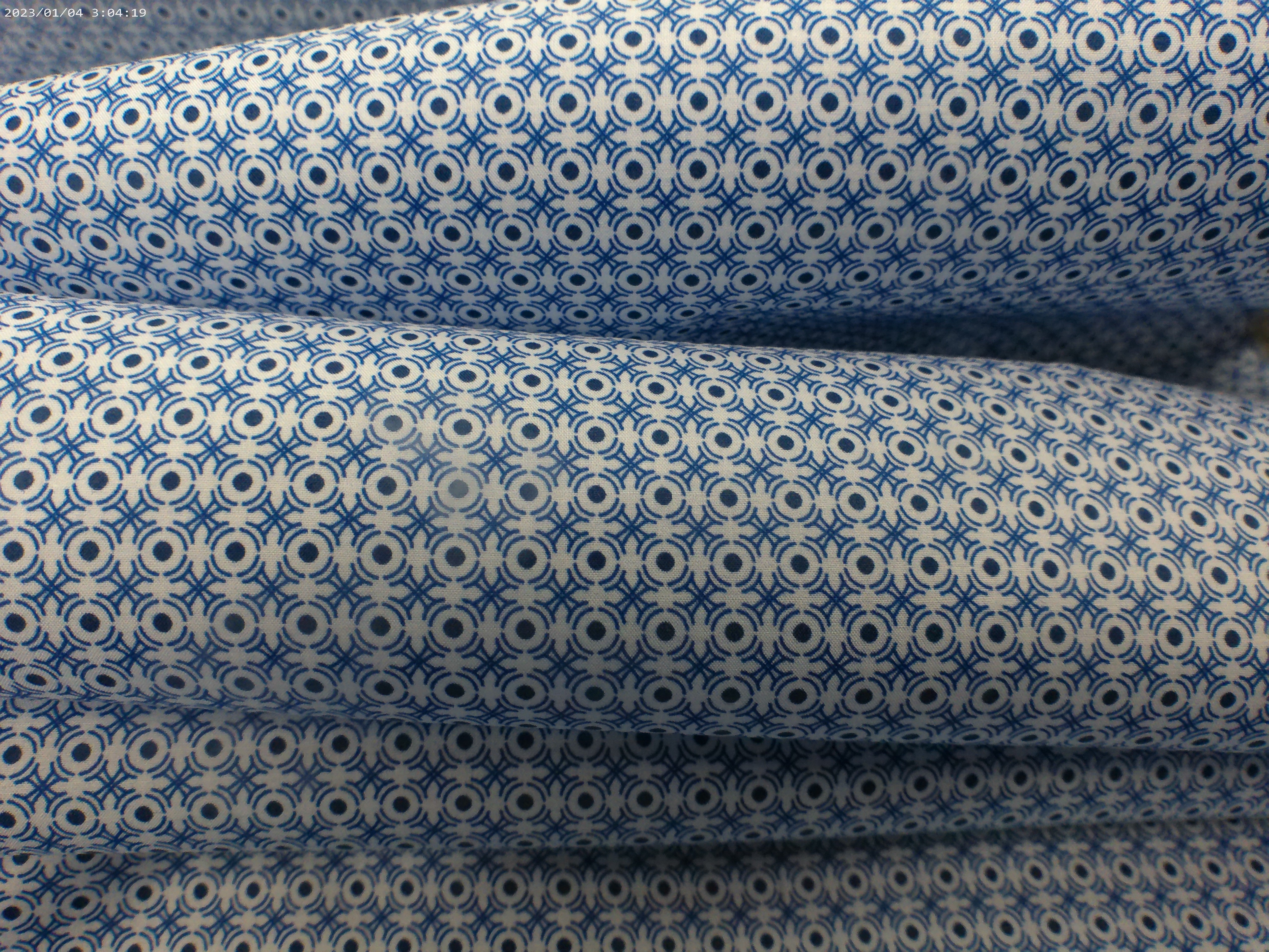 Multicolour Pin Dot Cotton Shirting