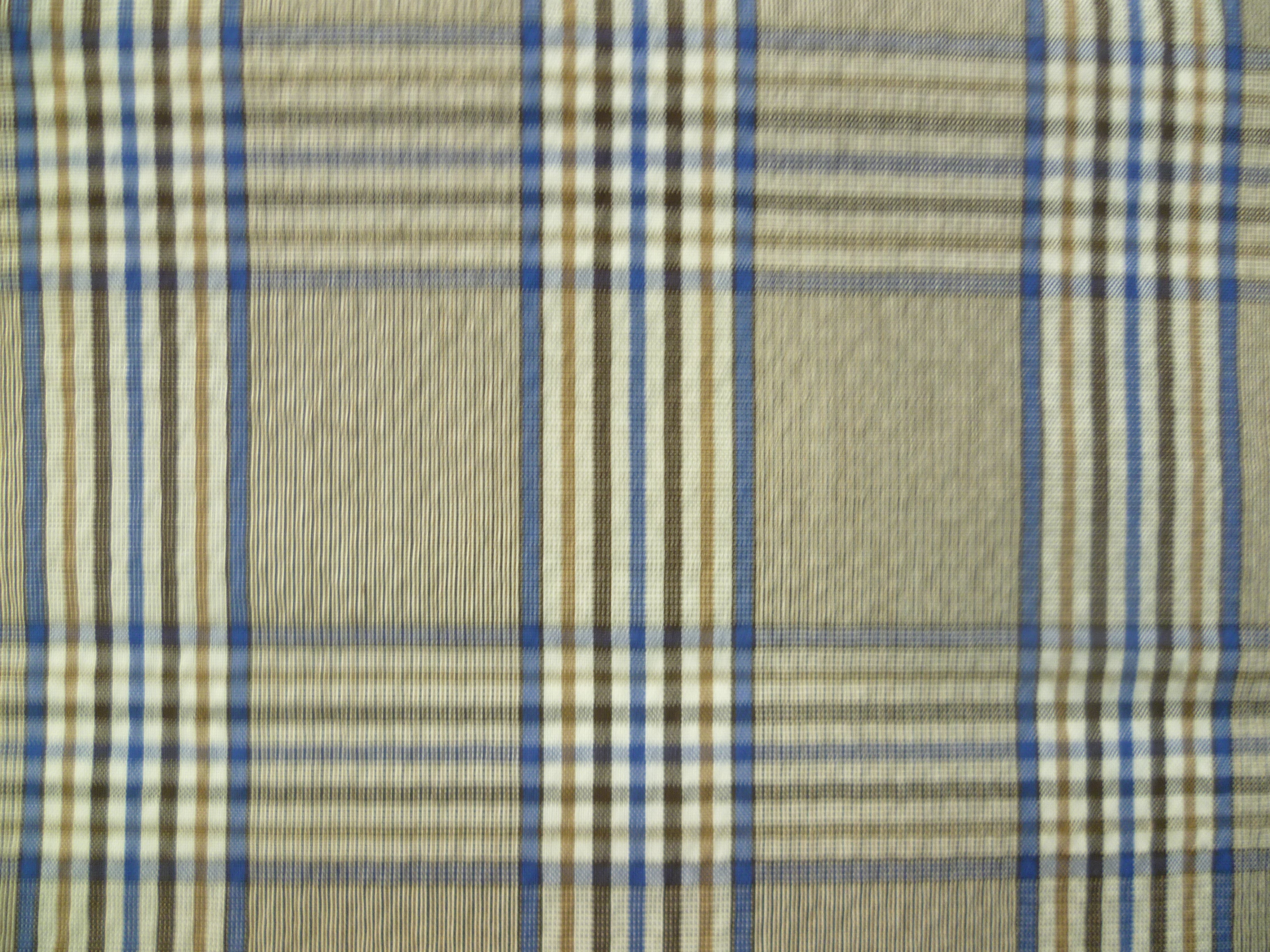 Multicolour Plaid Cotton Blazer Shirting