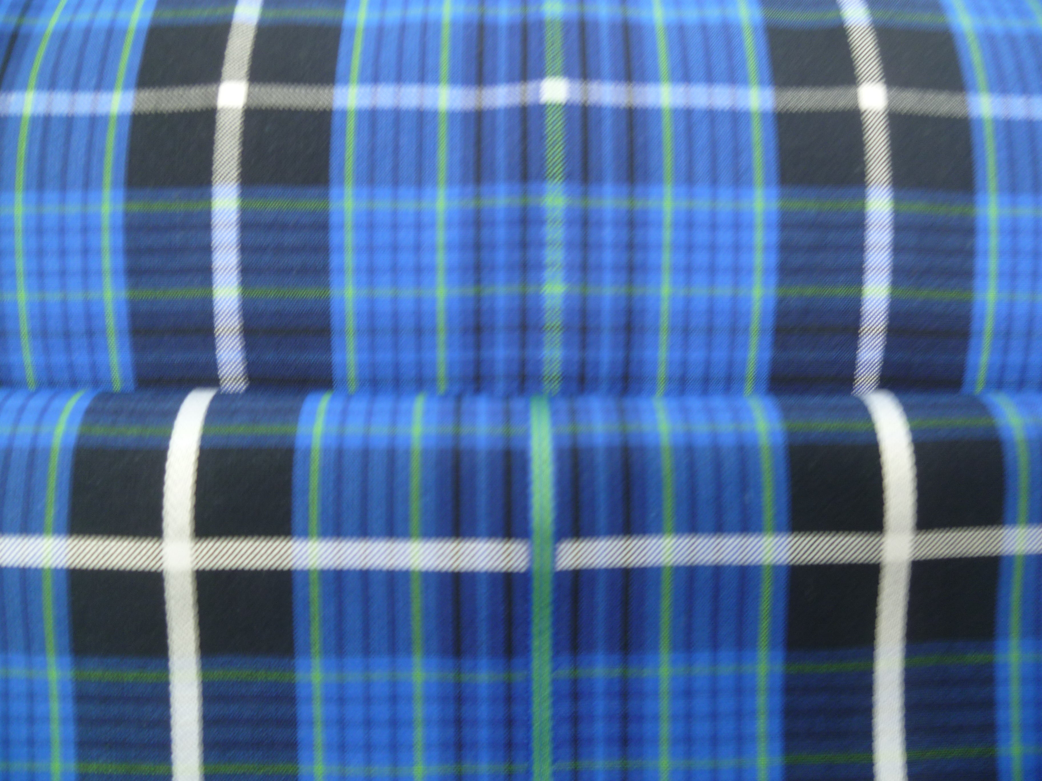 Multicolour Plaid Cotton Shirting