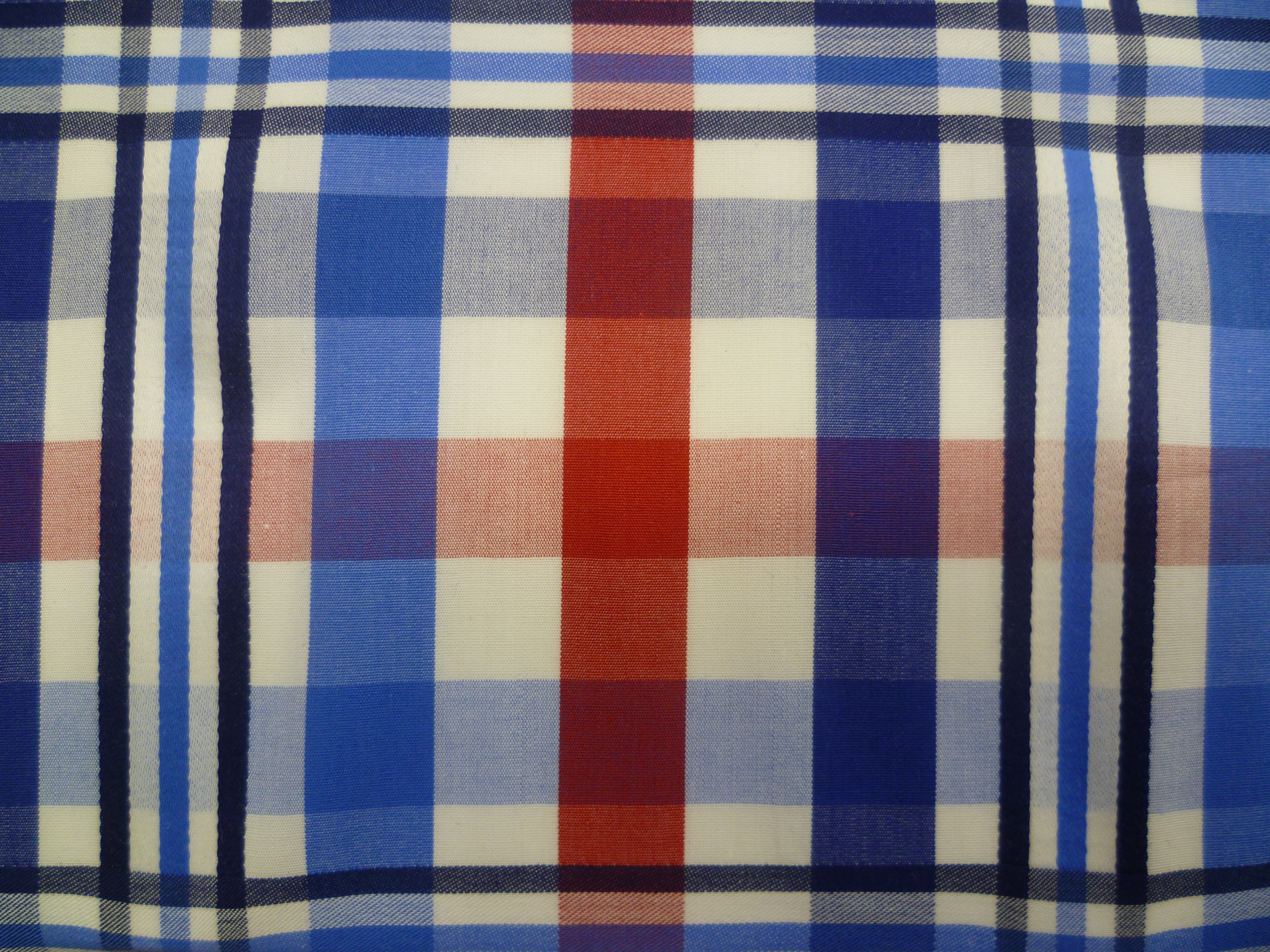 Multicolour Plaid Cotton Shirting