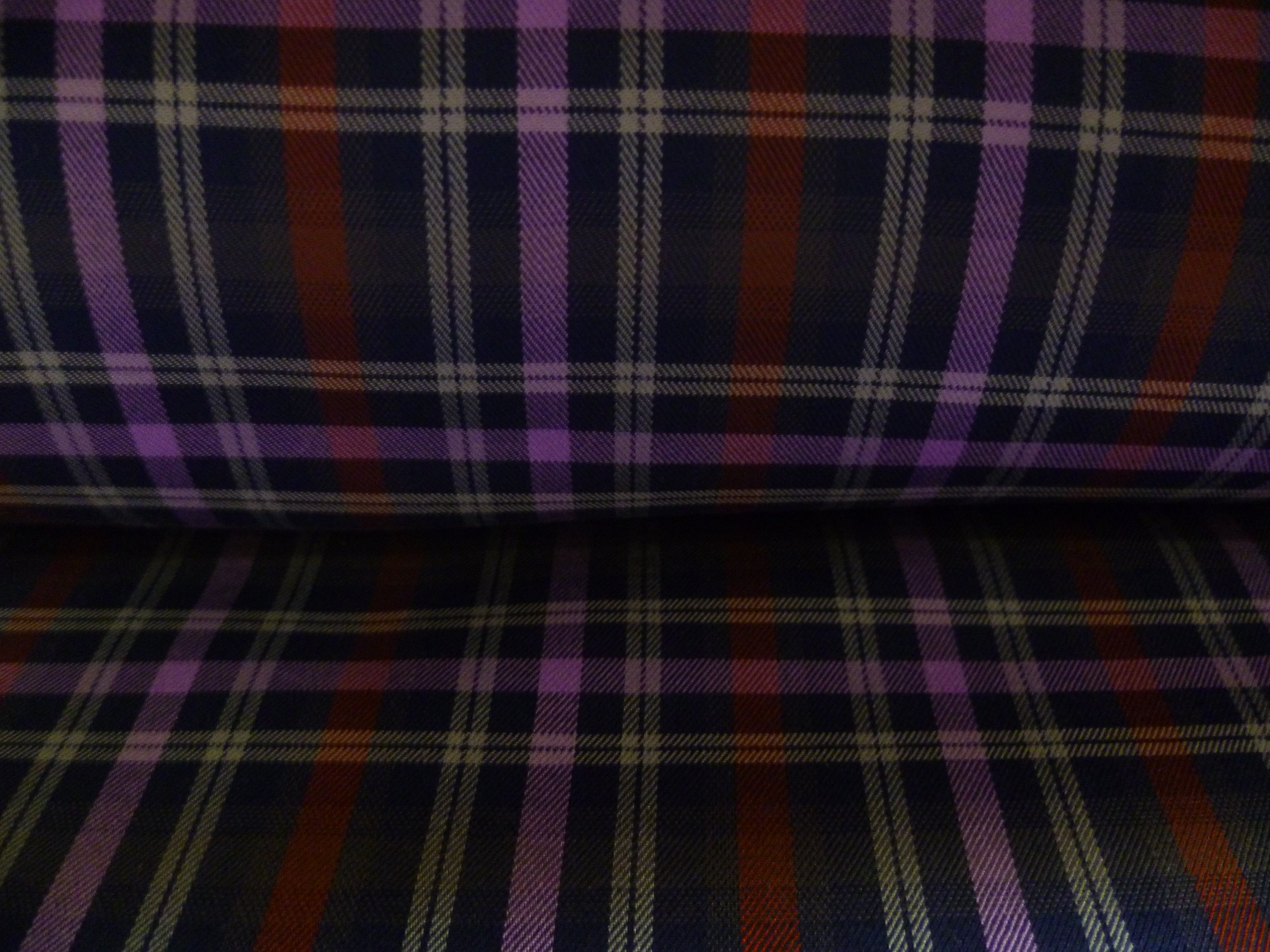 Multicolour Plaid Cotton Shirting