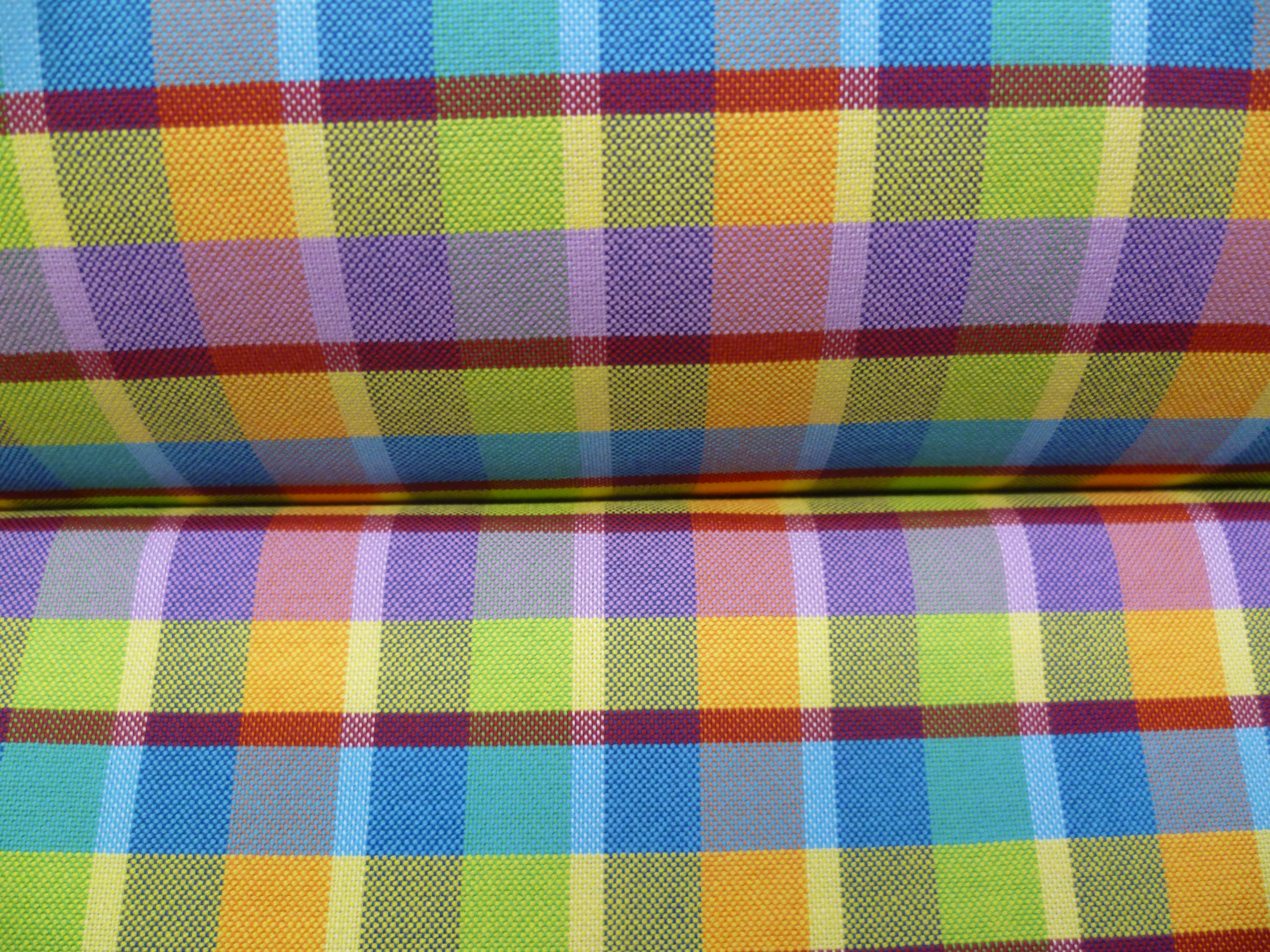 Multicolour Plaid Cotton Shirting