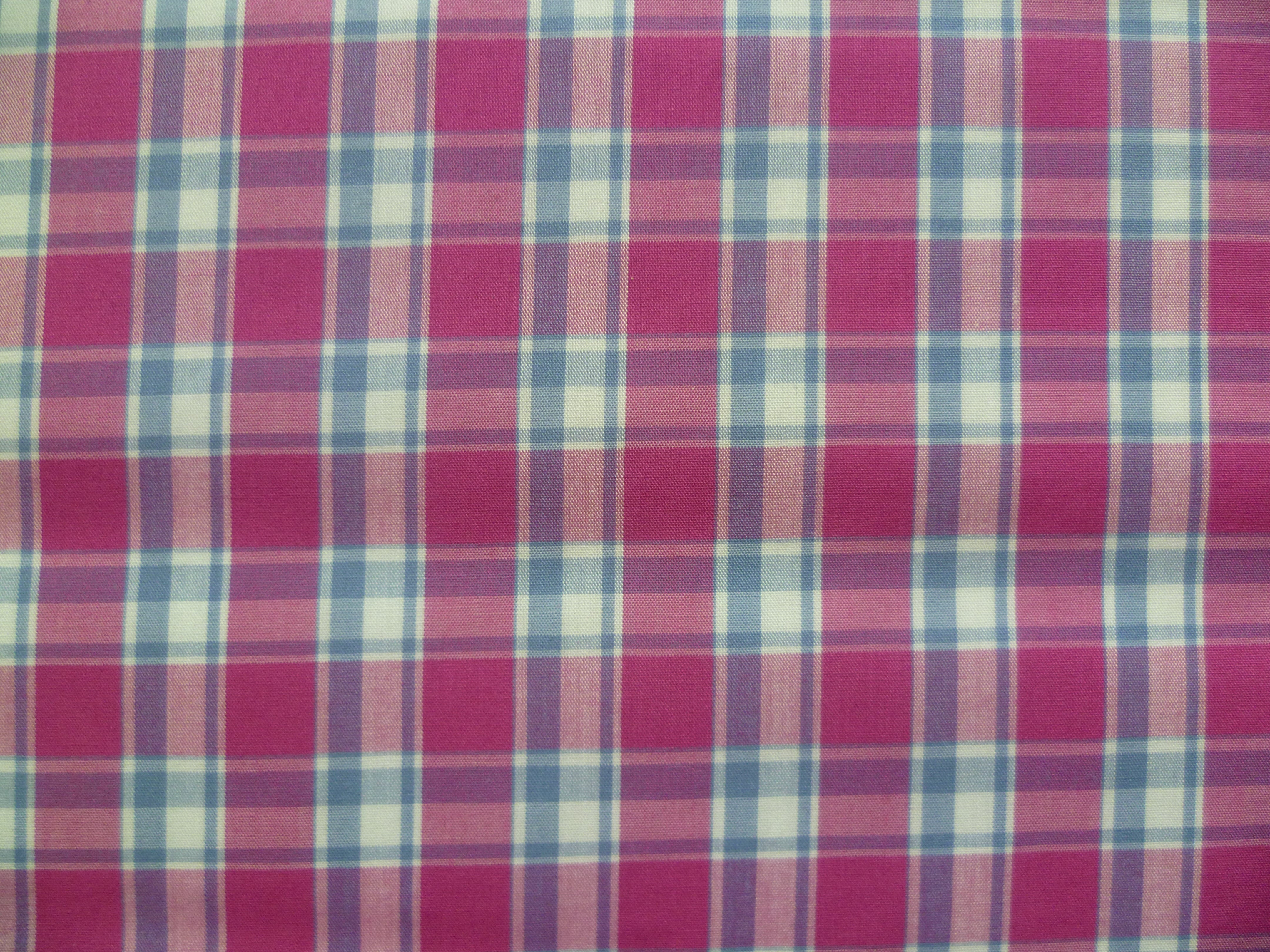 Multicolour Plaid Cotton Shirting