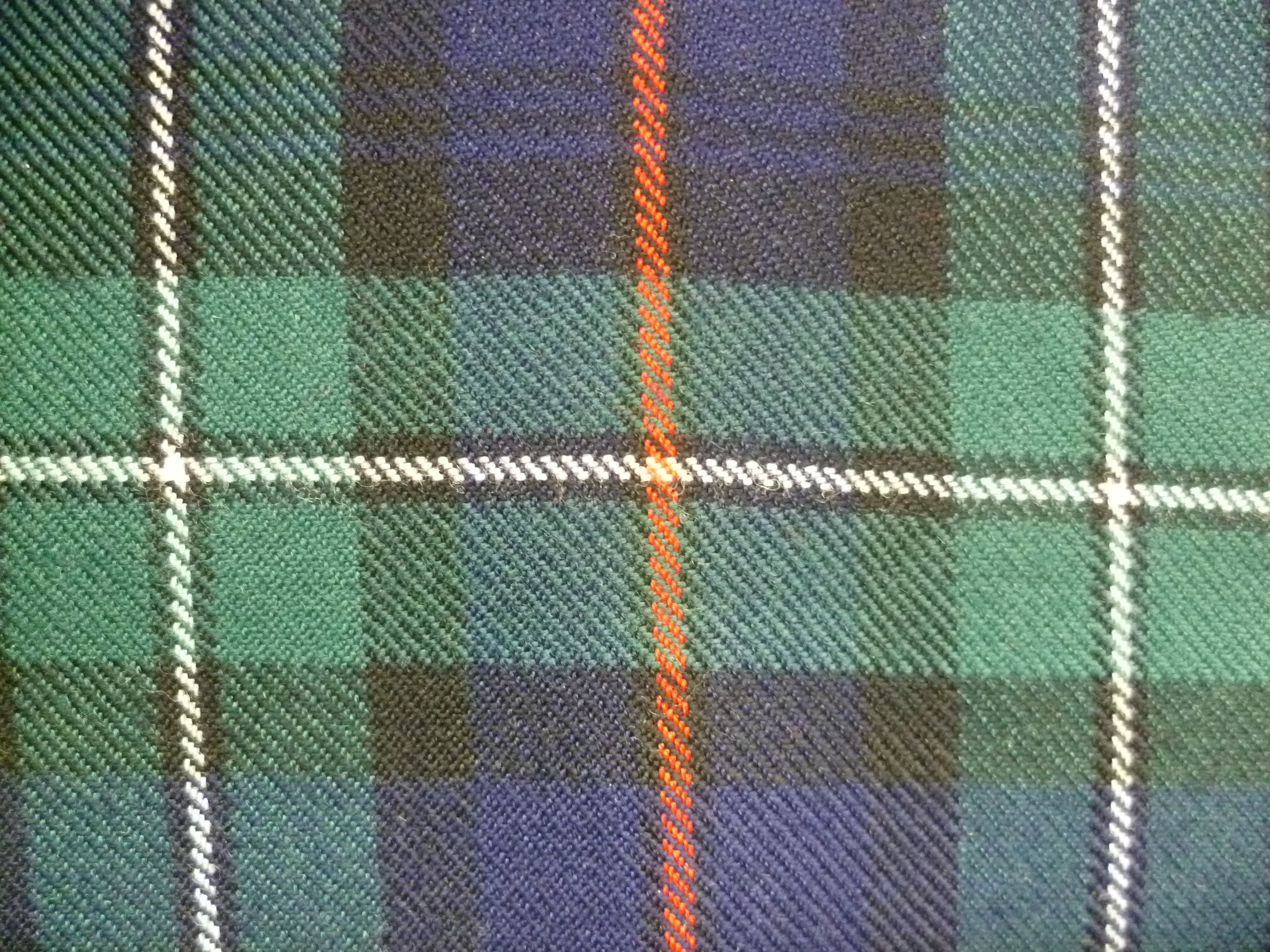 Multicolour Plaid Wool Blazer