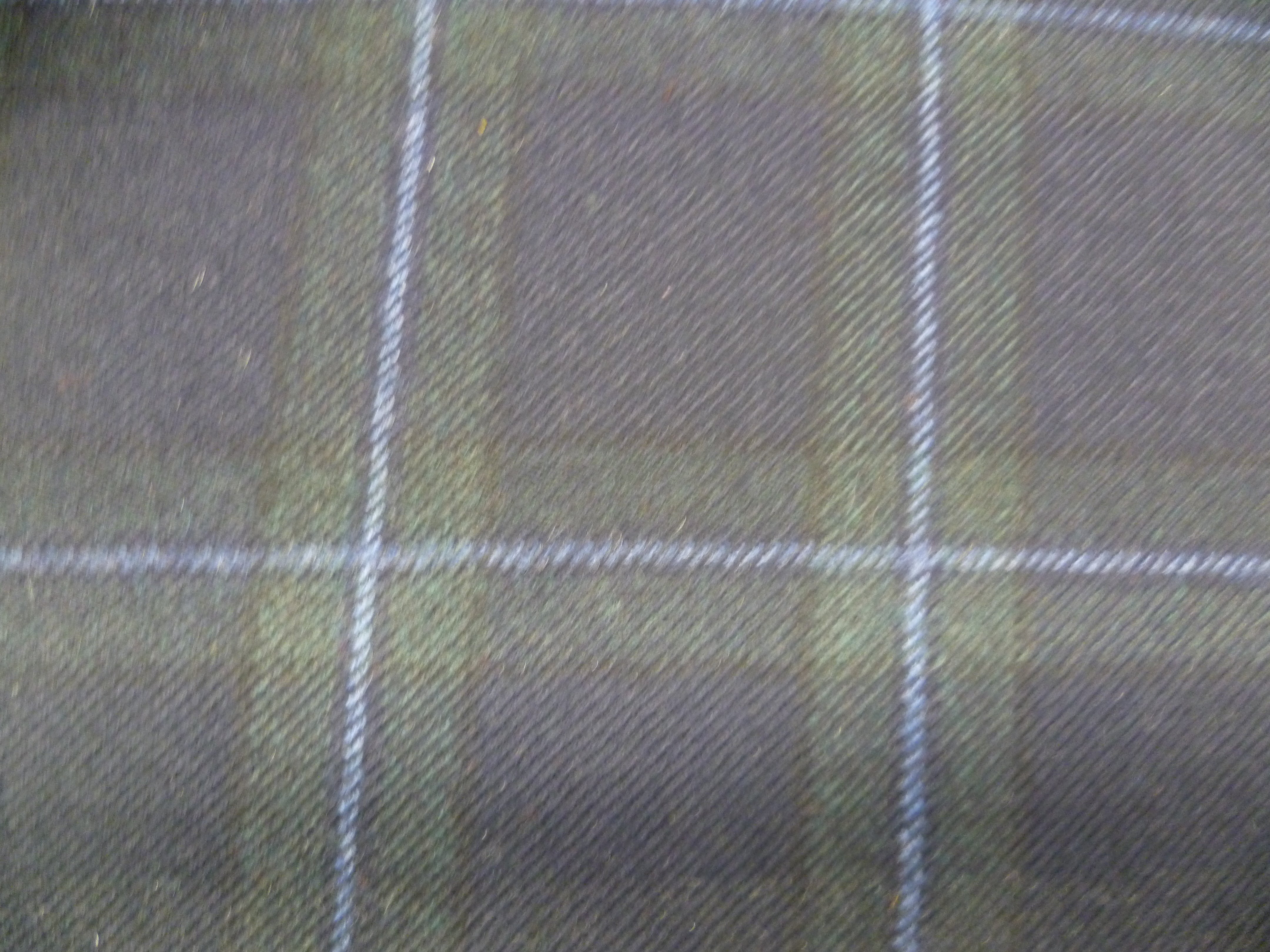 Multicolour Plaid Wool Blazer