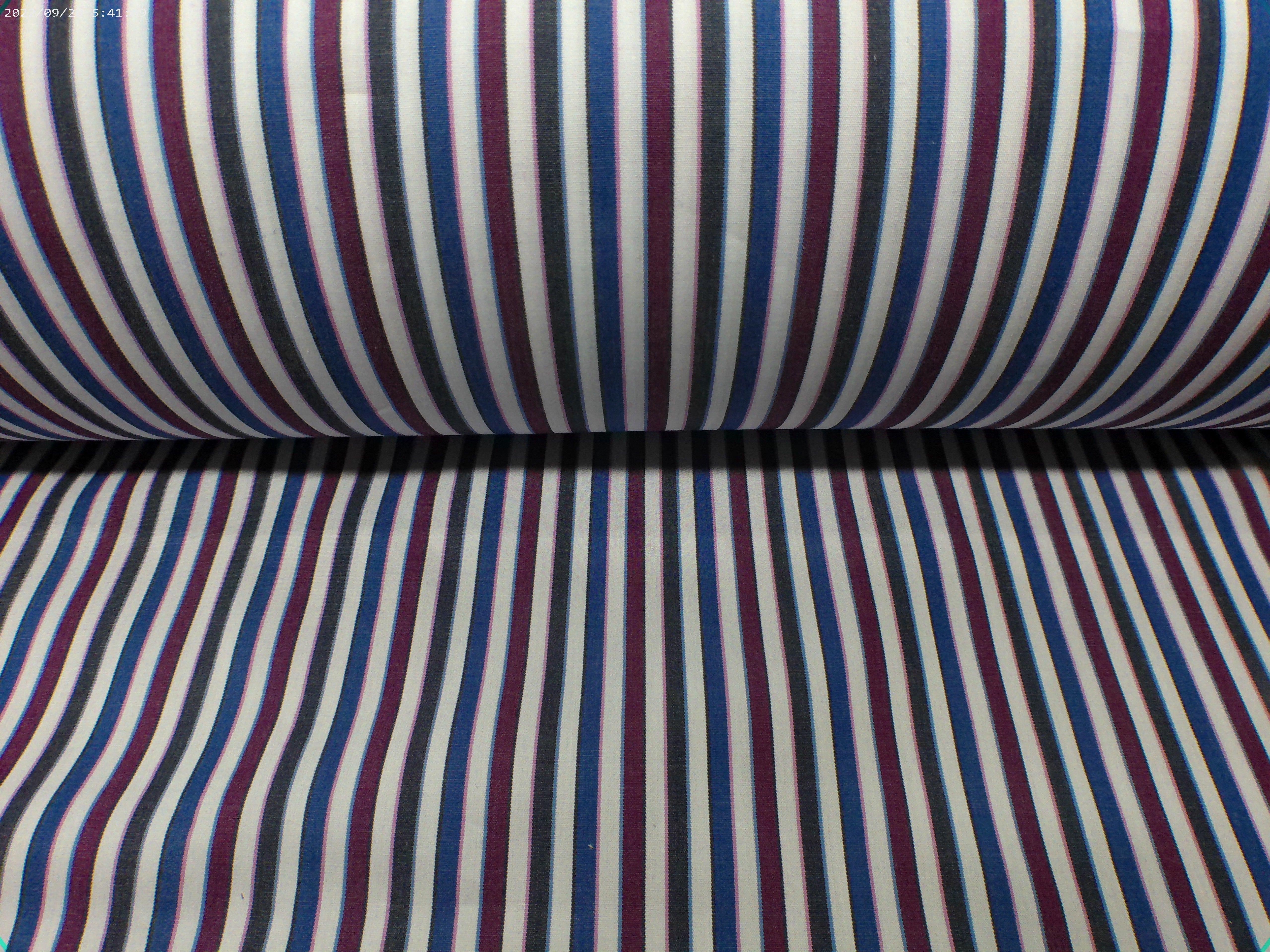 Multicolour Stripe Cotton Dresses Shirting