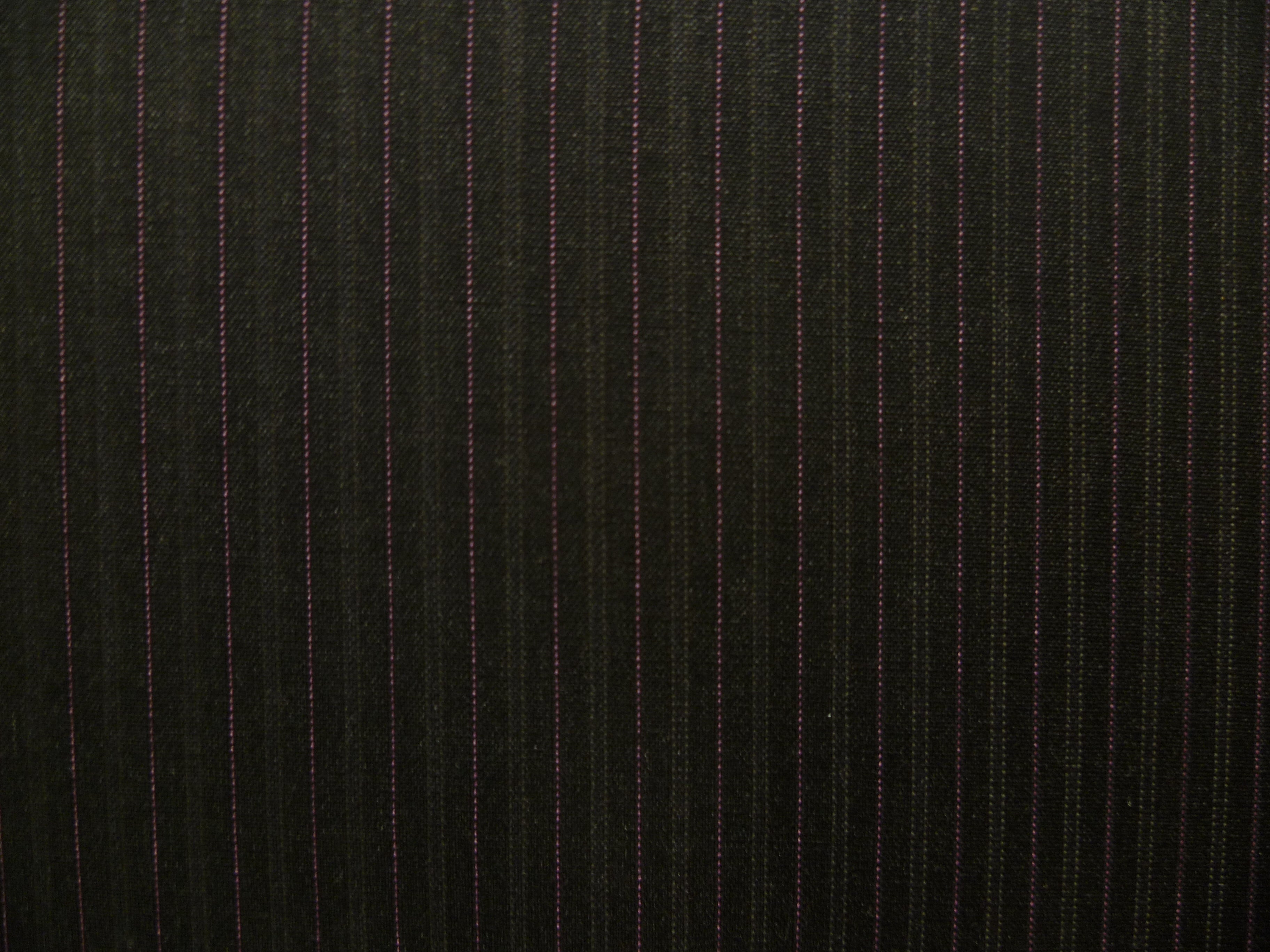 Multicolour Stripe Worsted Wool Suiting