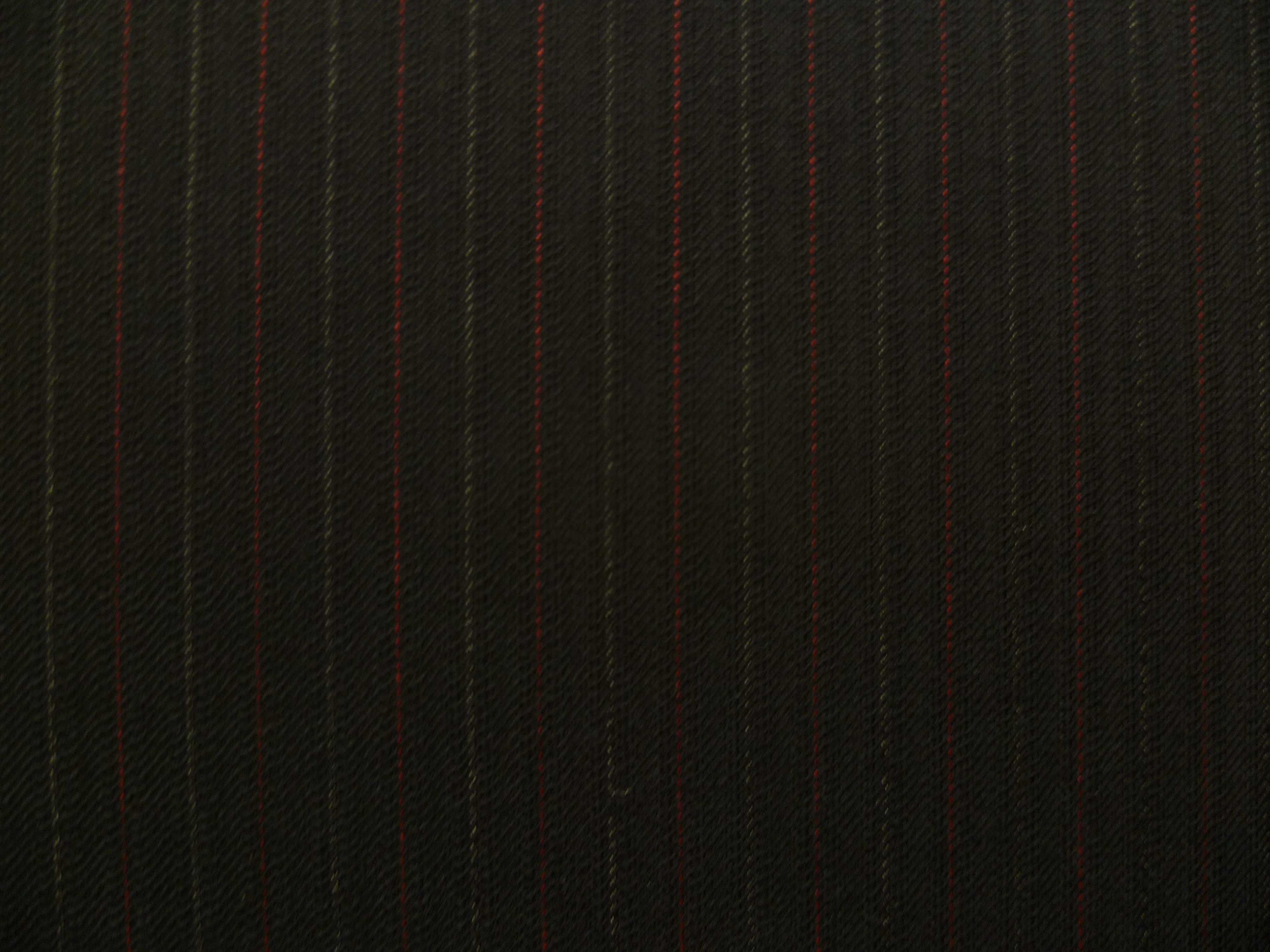 Multicolour Stripe Worsted Wool Suiting