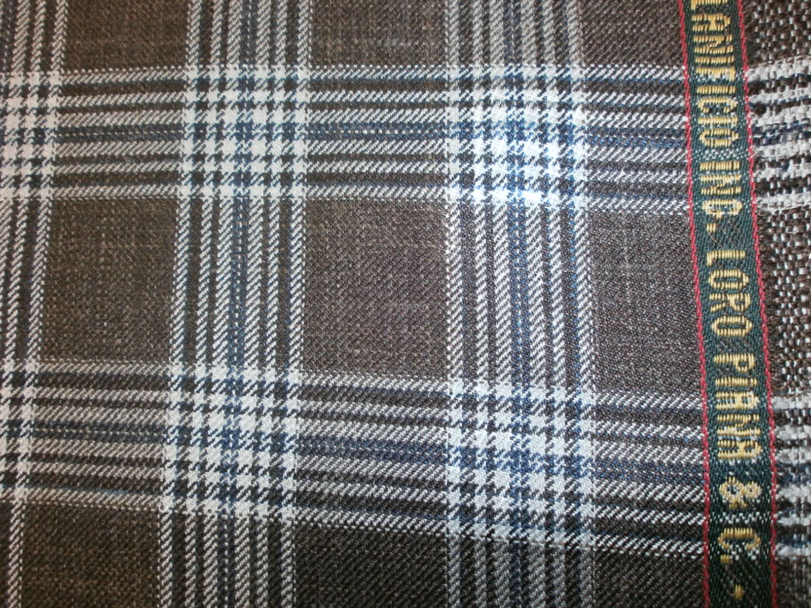 Multicolour Wool Silk Linen Coating Suiting
