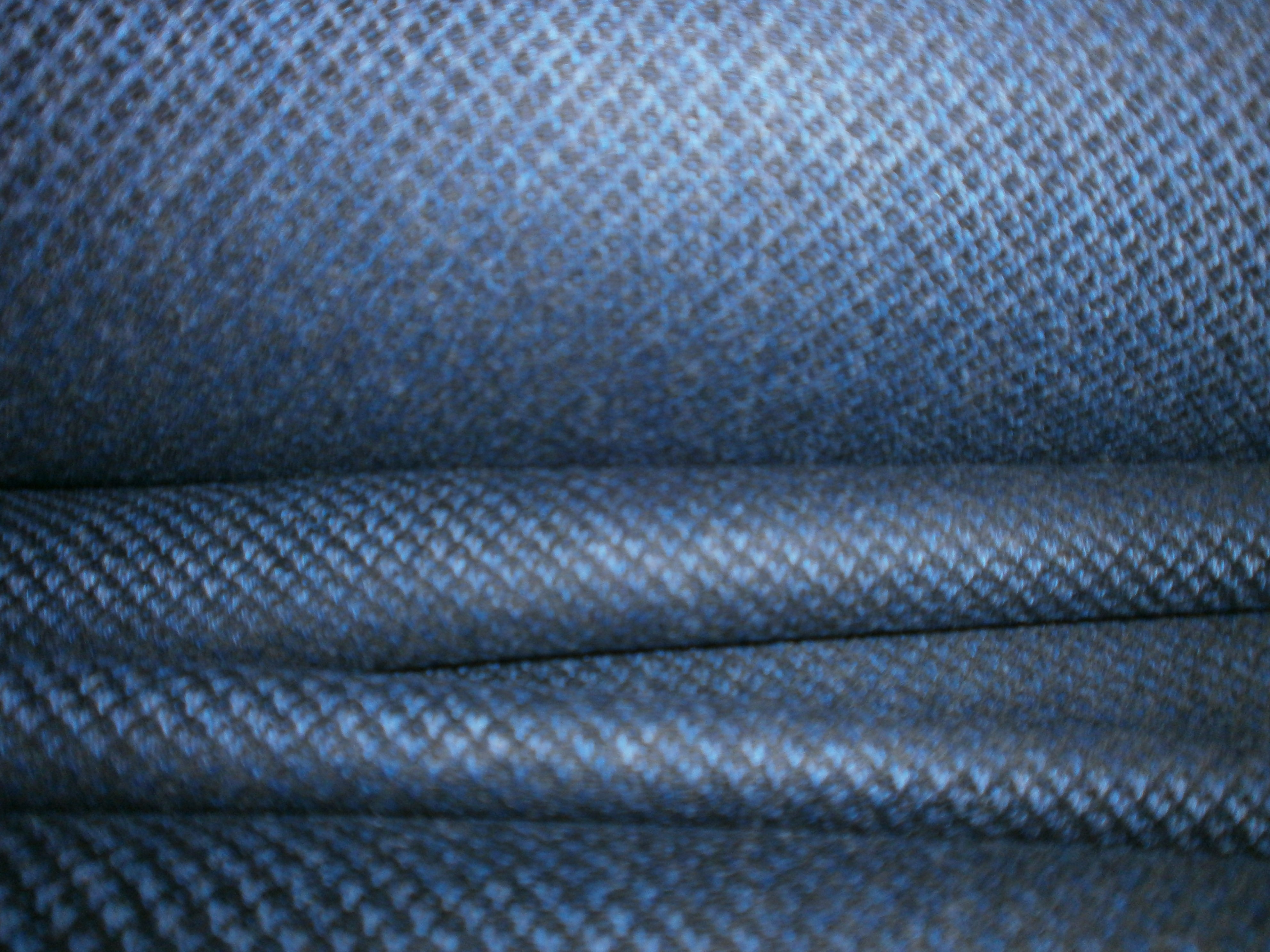 Navy Black Birdseye Worsted Wool Blazer