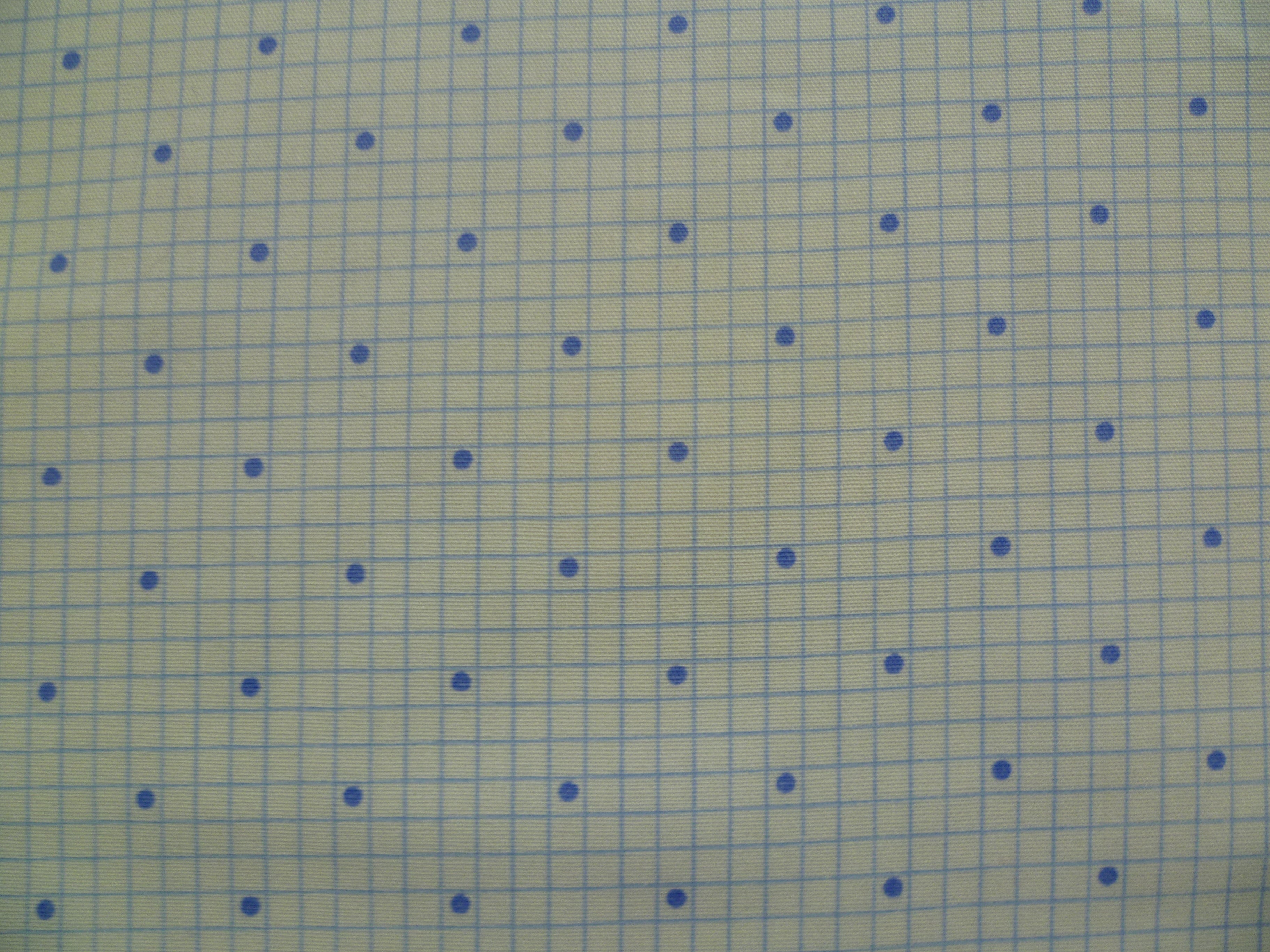 Navy White Pin Dot Cotton Shirting