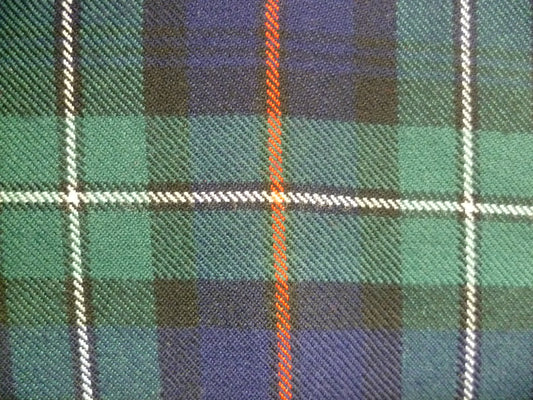 100% Wool  tartan . ( From Scotland )