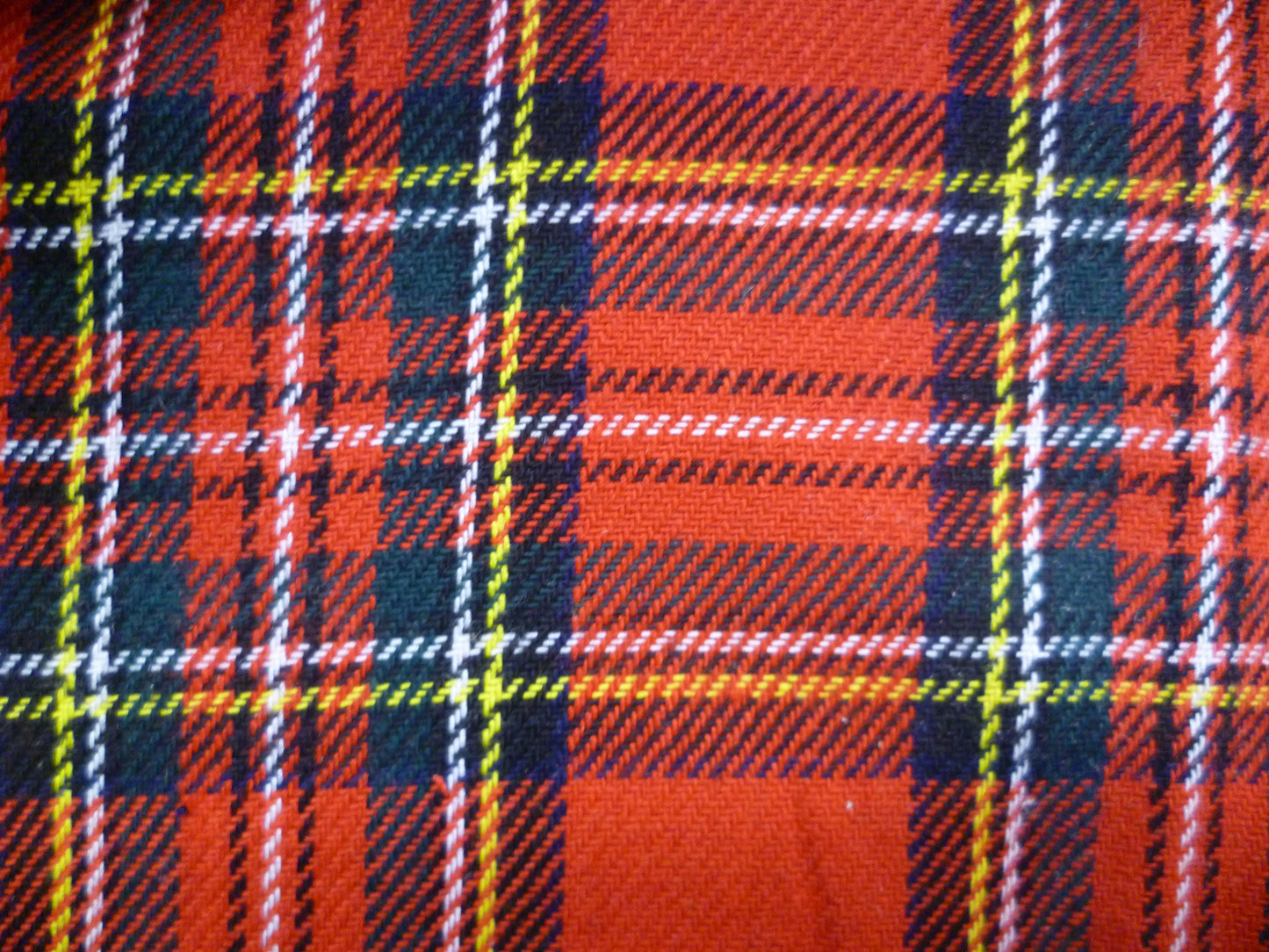 100 % Wool Tartan ( From Scotland )