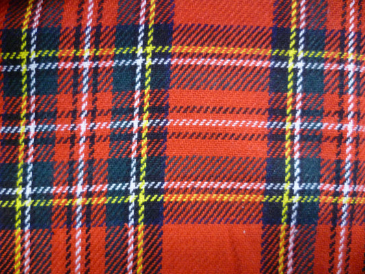 100 % Wool Tartan ( From Scotland )