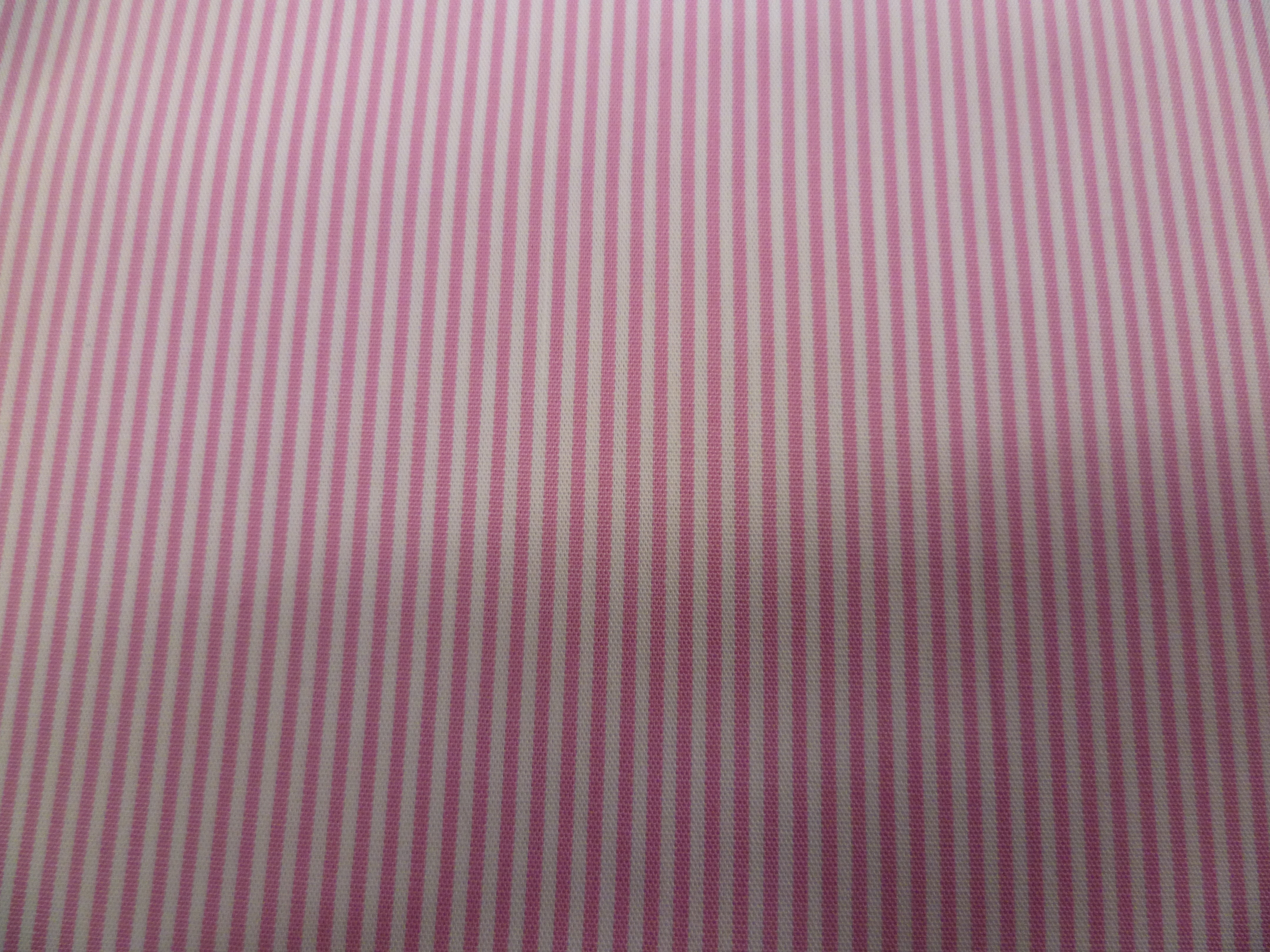 Pink White Stripe Cotton Dresses Shirting