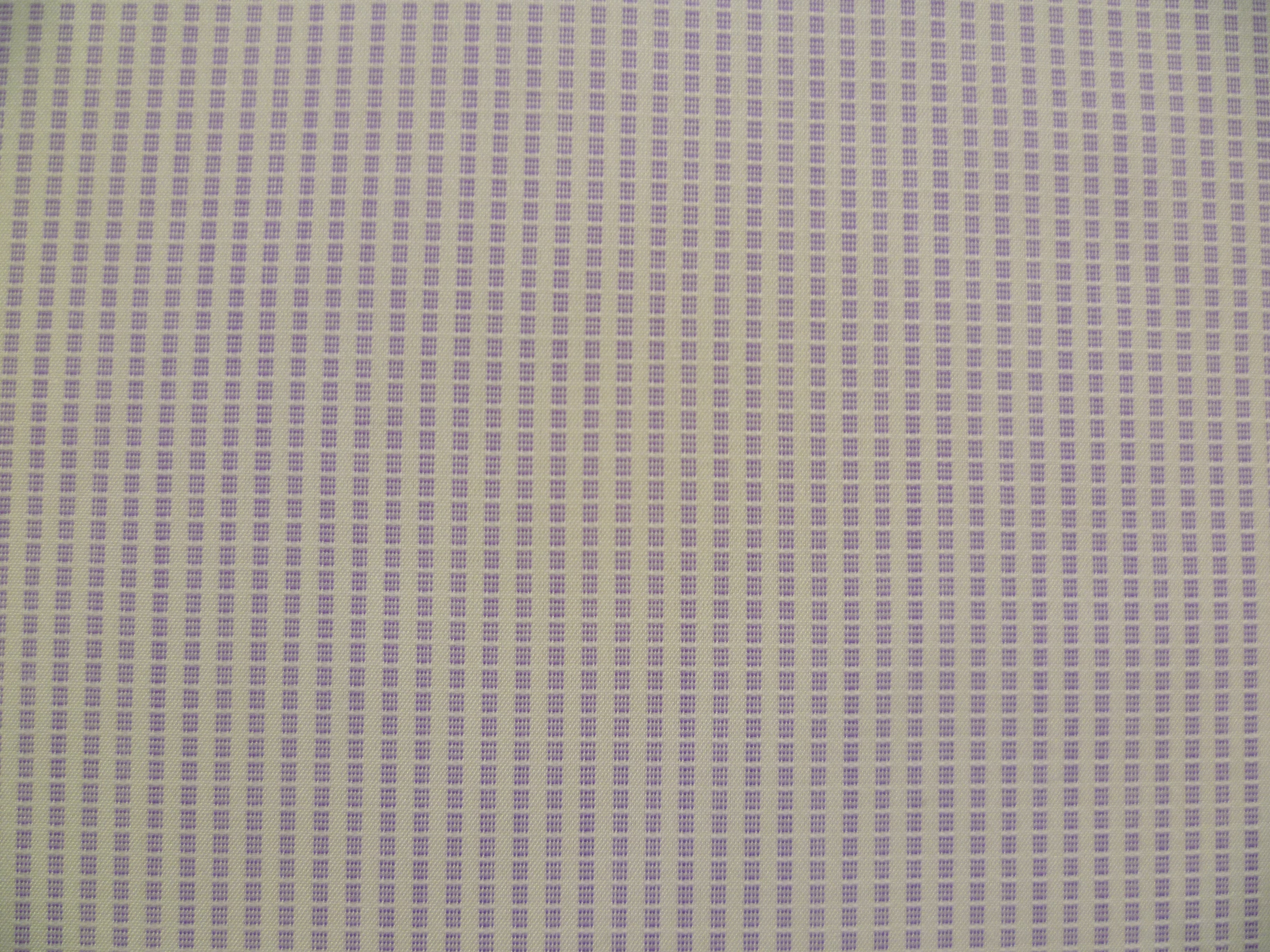 Purple White Micro Check Cotton Shirting
