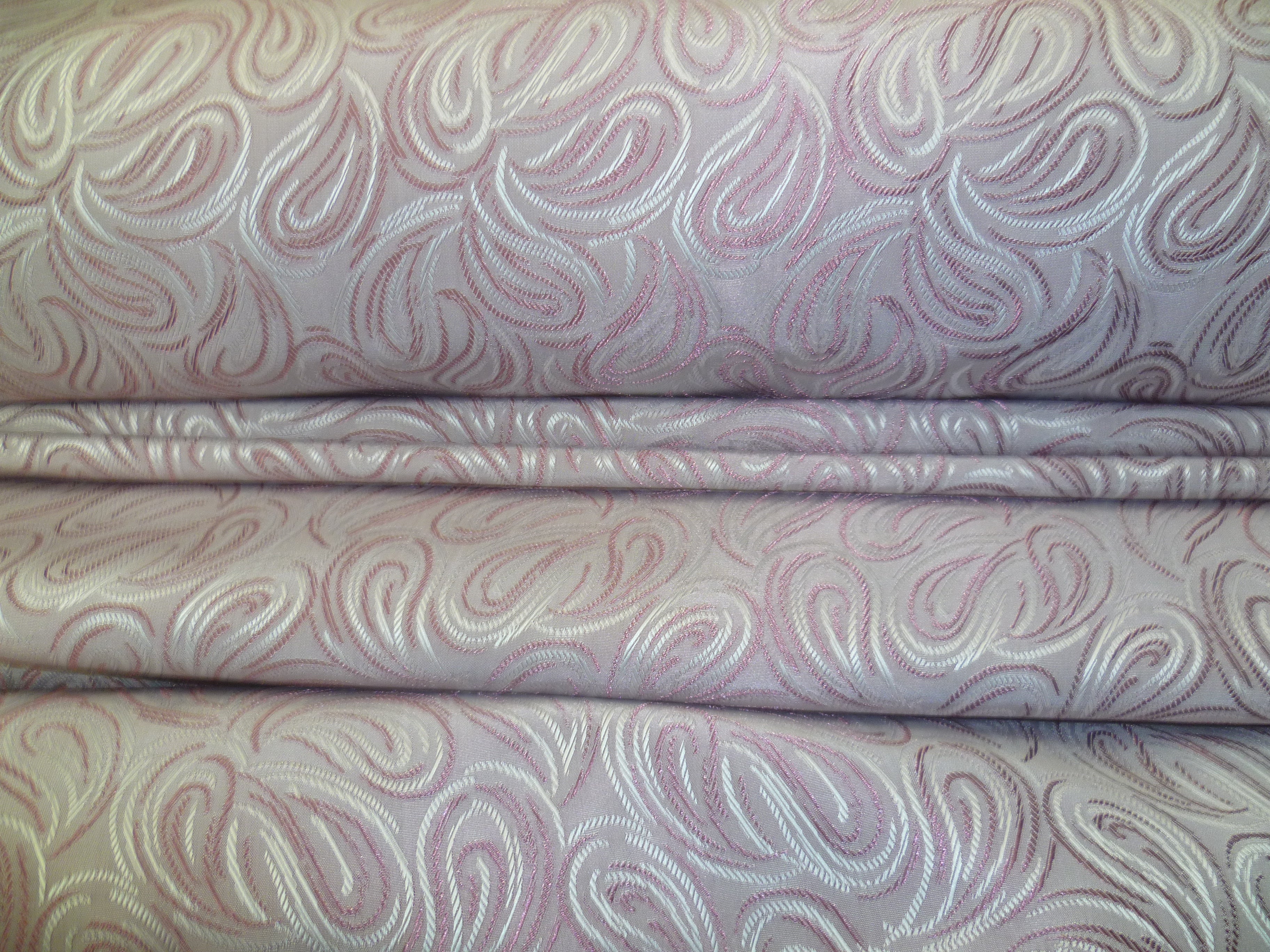 Purple White Paisley Silk Rayon Blazer