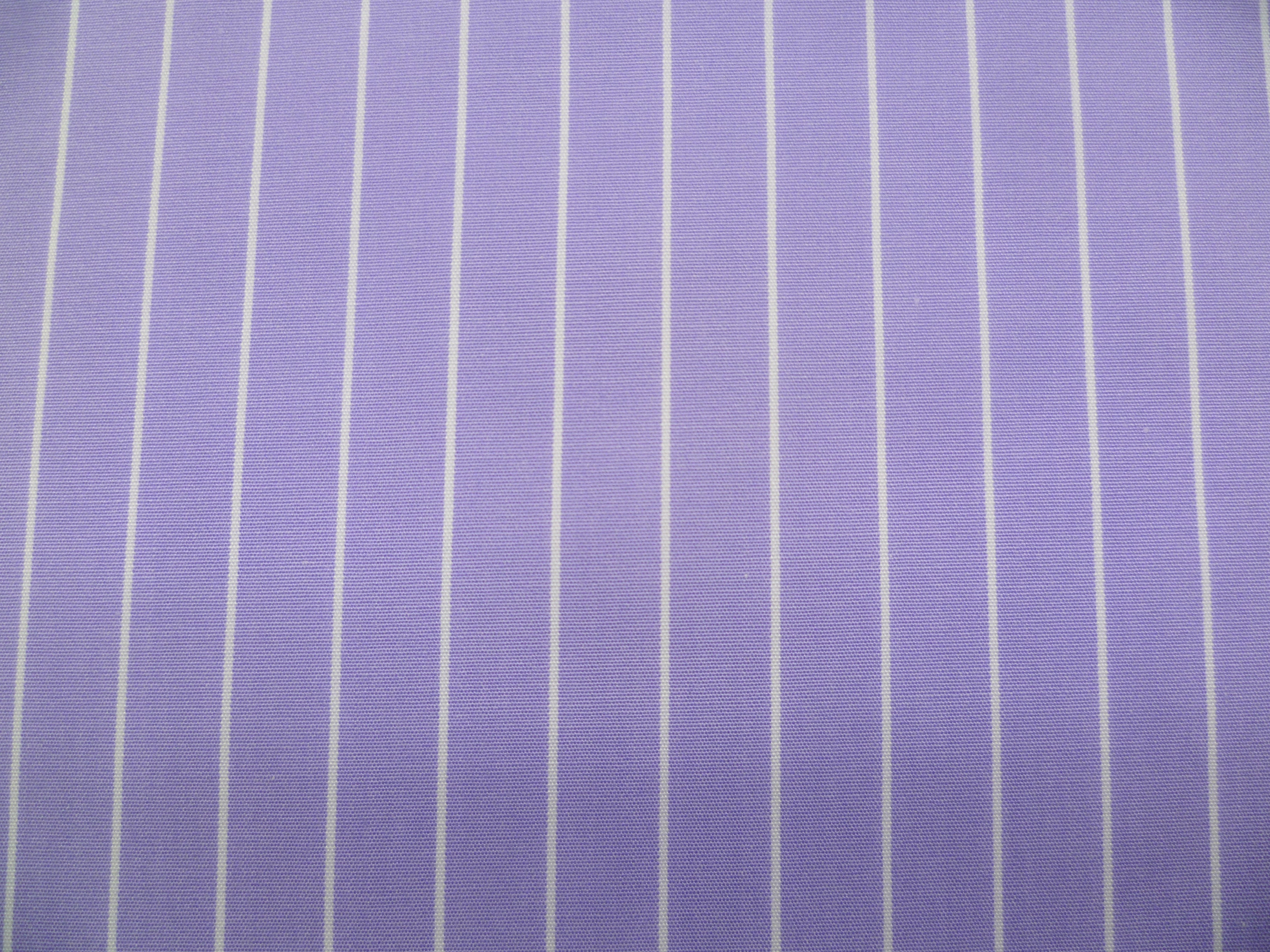 Purple White Stripe Cotton Dresses Shirting