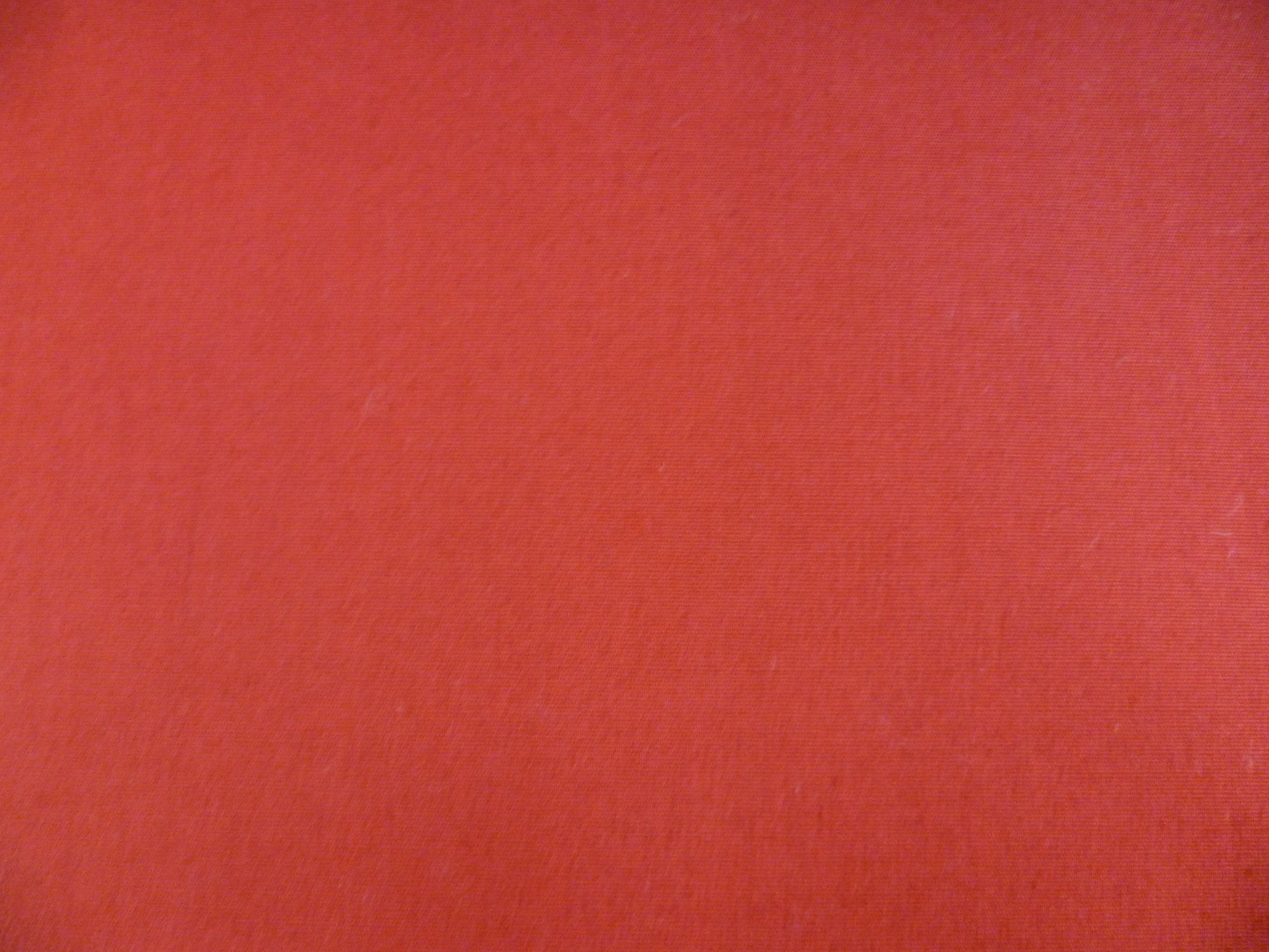 Red Orange Plain Cotton Shirting