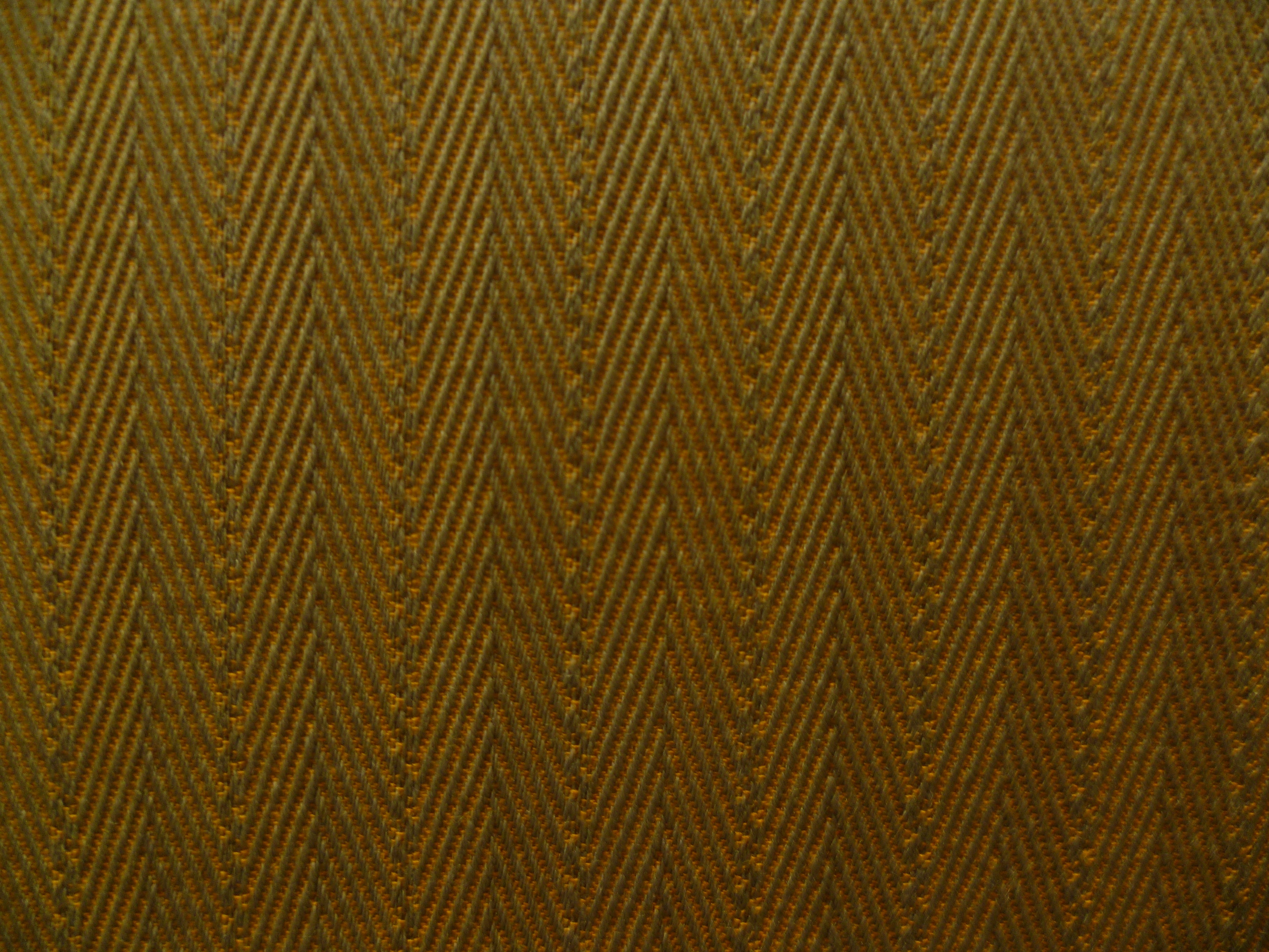 Tan Brown Herringbone Worsted Wool Suiting
