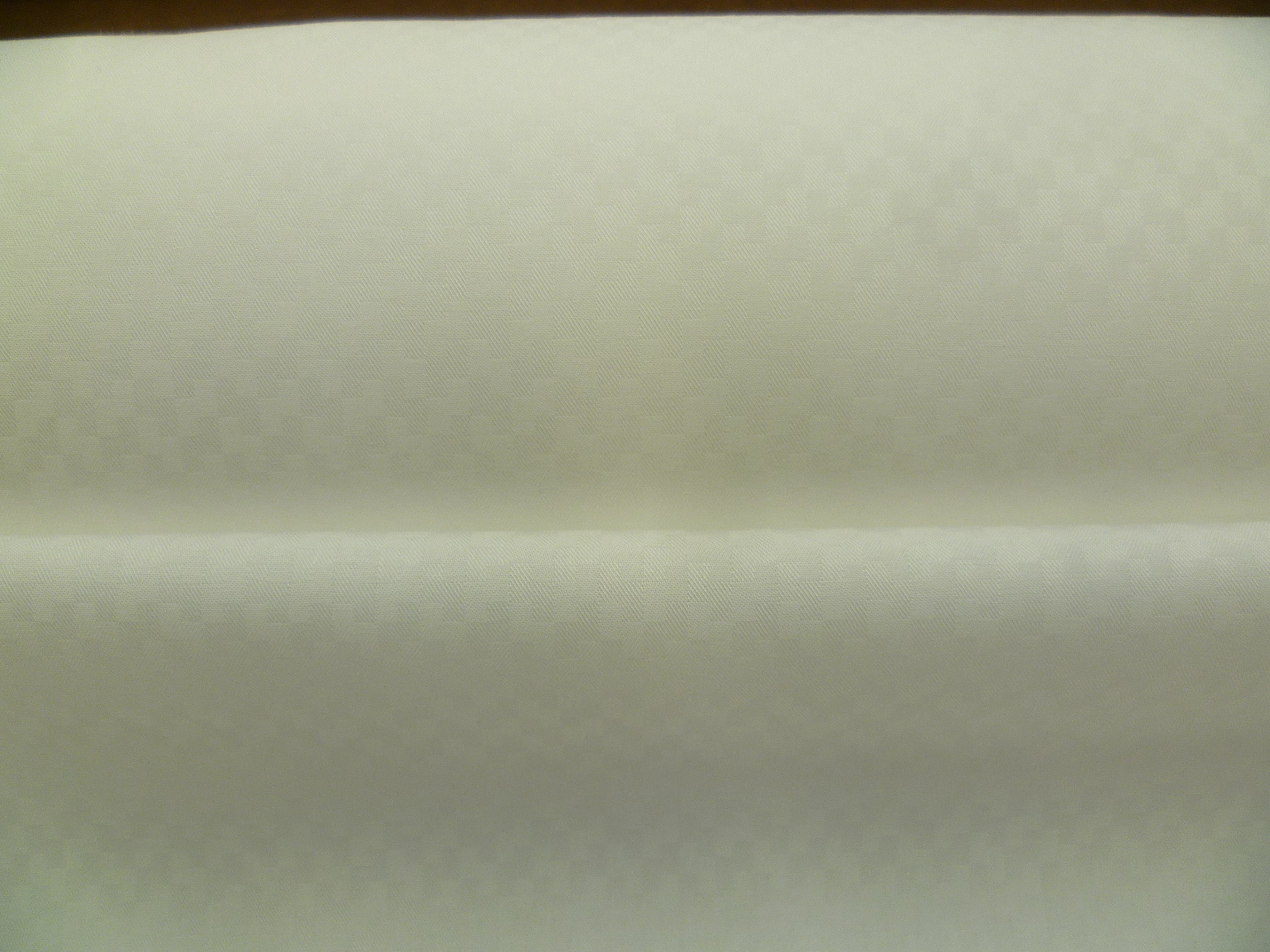 White Check Cotton Shirting