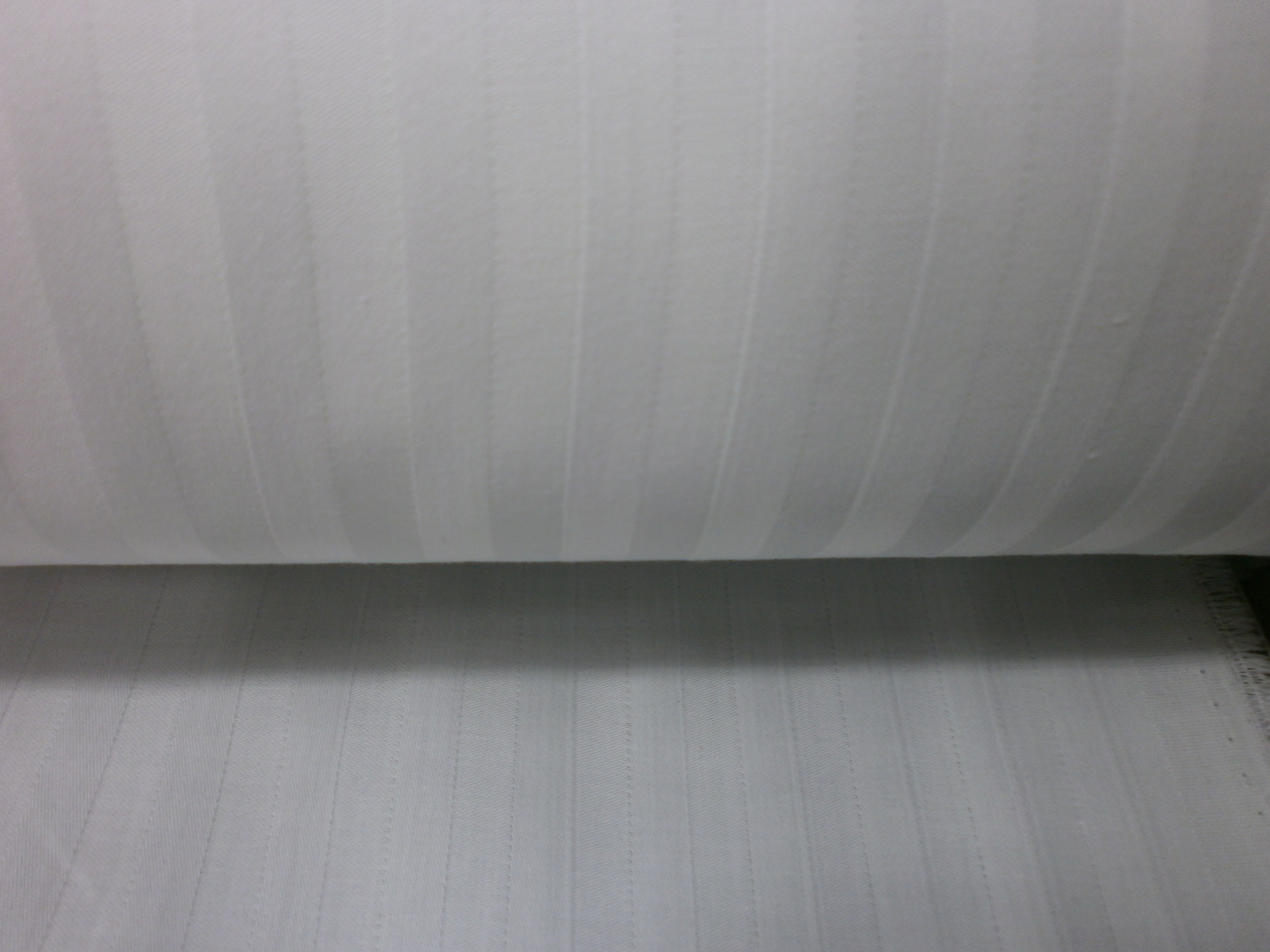 White Stripe Cotton Dresses Shirting
